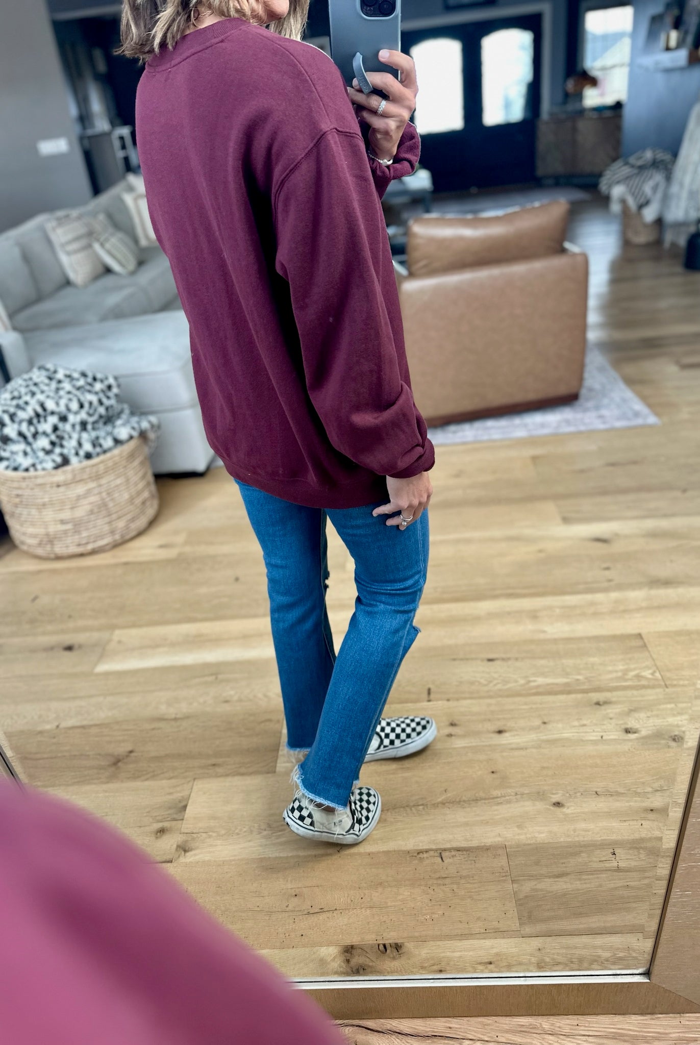 Move Along Z-Supply Crewneck Sweatshirt-Sweaters-Z Supply-Anna Kaytes Boutique, Women's Fashion Boutique in Grinnell, Iowa