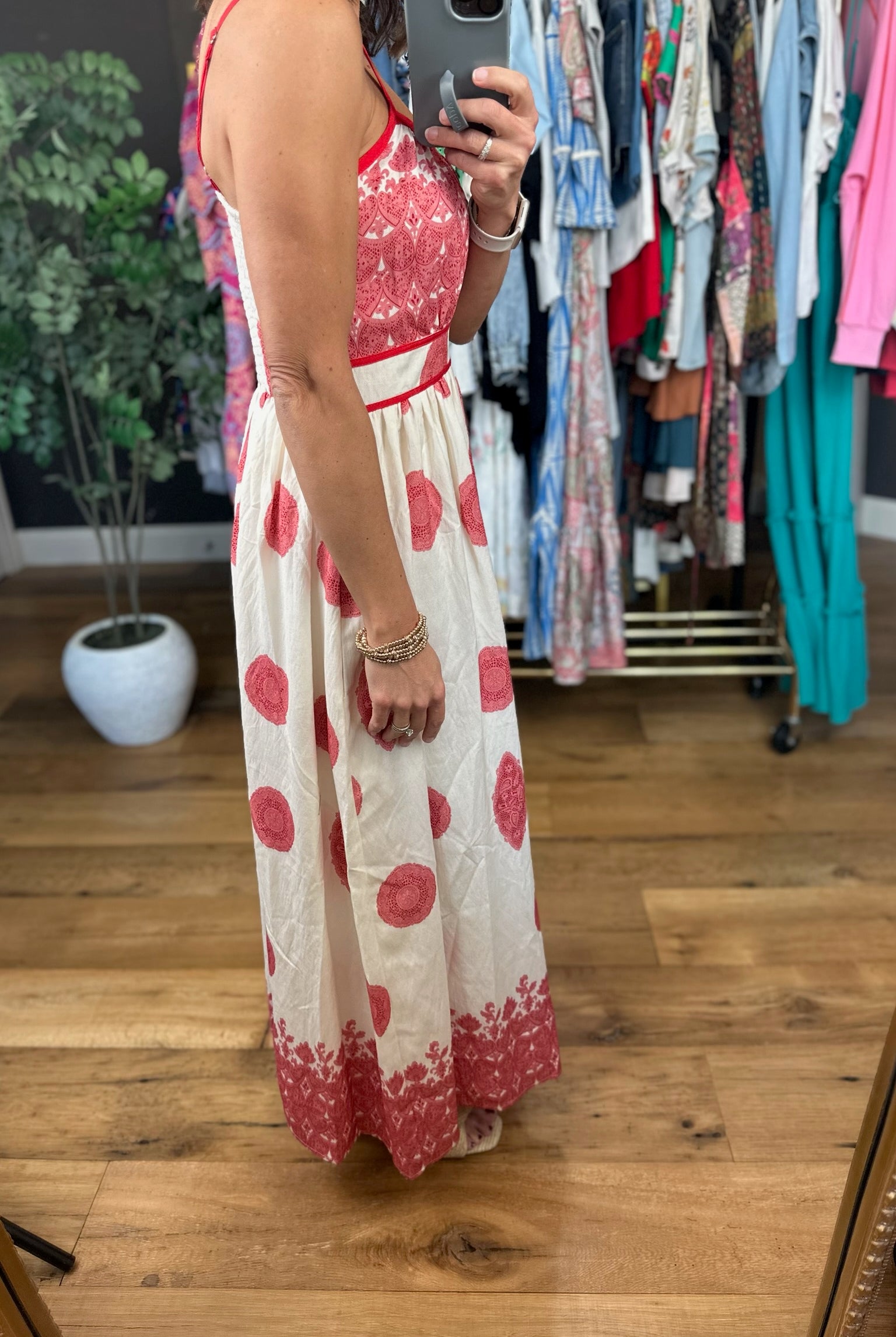 Warm Breeze Patterned Maxi Dress-Dresses-Jodifl-Anna Kaytes Boutique, Women's Fashion Boutique in Grinnell, Iowa