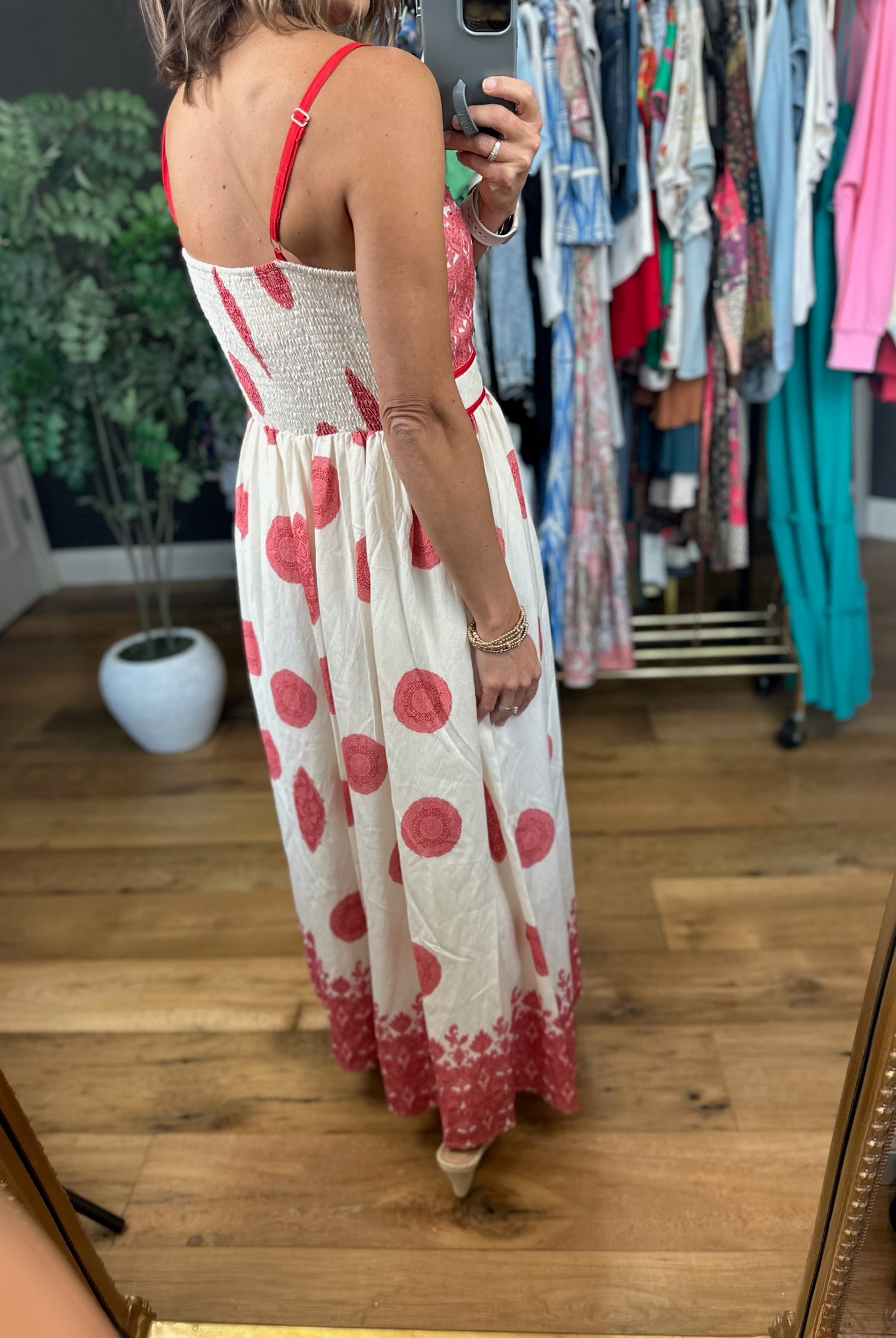 Warm Breeze Patterned Maxi Dress-Dresses-Jodifl-Anna Kaytes Boutique, Women's Fashion Boutique in Grinnell, Iowa