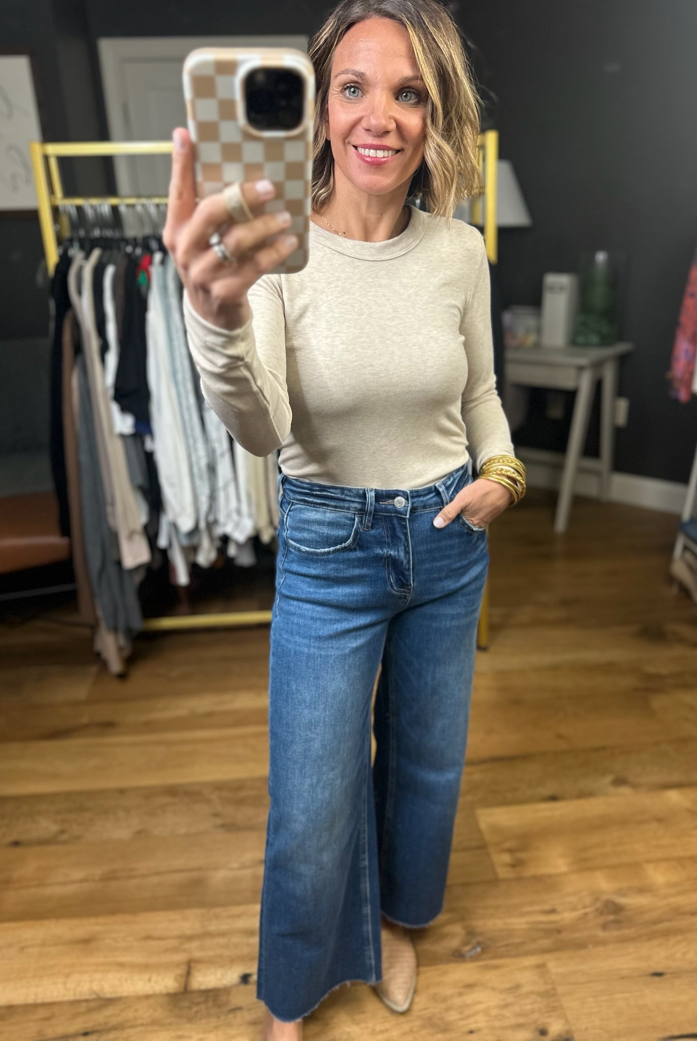 The Sloane Long Sleeve Top - Multiple Options-Be Cool-Anna Kaytes Boutique, Women's Fashion Boutique in Grinnell, Iowa