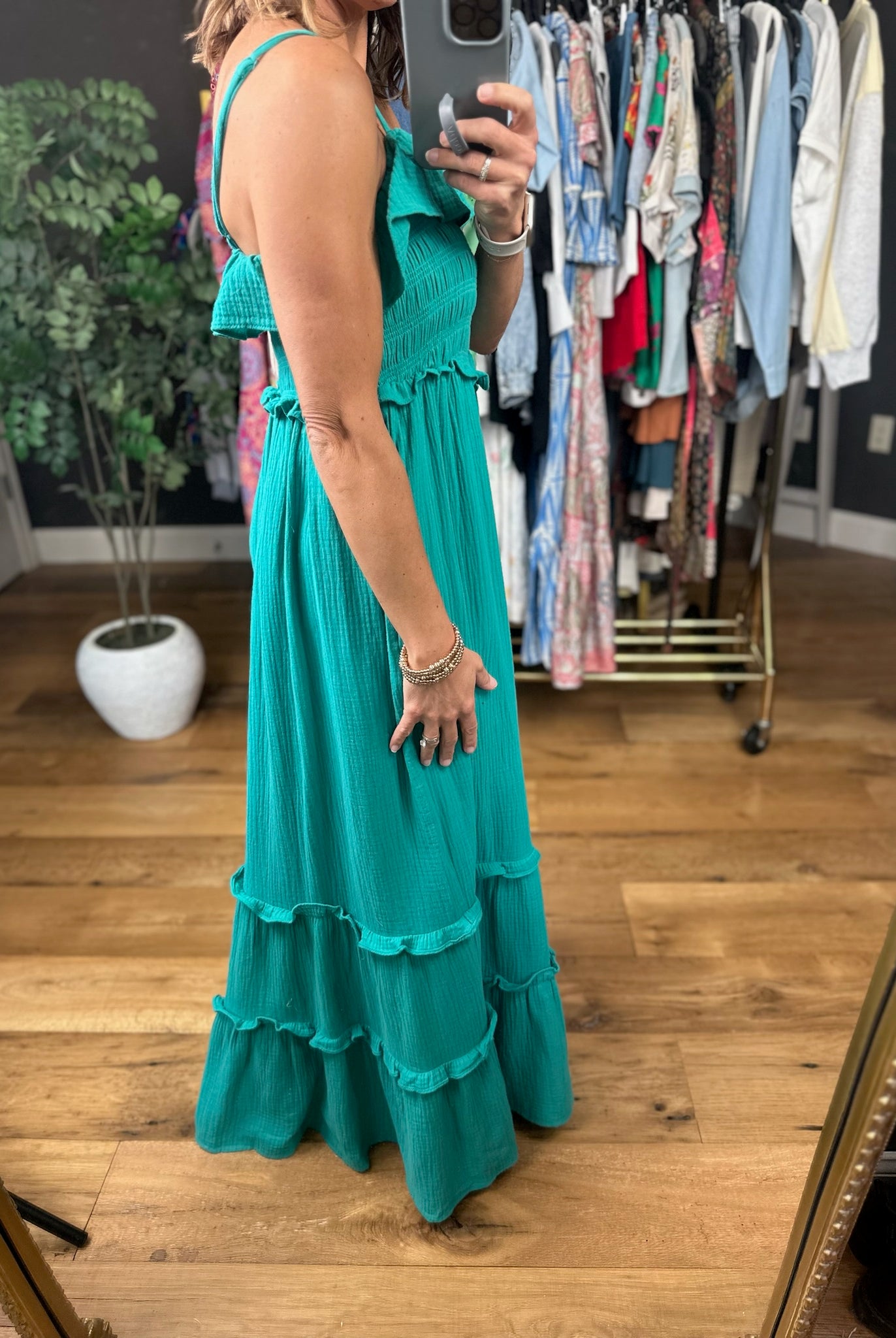 Spring Forward Pocket Maxi Dress-Dresses-Wishlist-Anna Kaytes Boutique, Women's Fashion Boutique in Grinnell, Iowa