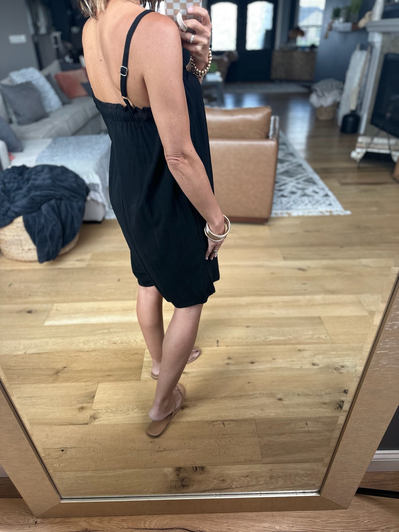 Go And Warn You Romper - Black-Wasabi & Mint-Anna Kaytes Boutique, Women's Fashion Boutique in Grinnell, Iowa