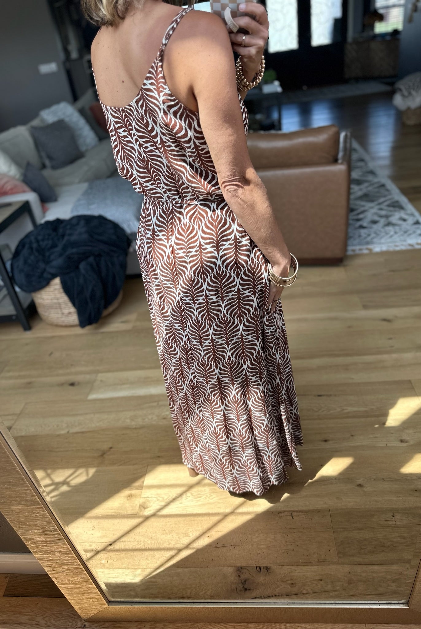 All About Me Pocket Maxi Dress - Brown-Staccato-Anna Kaytes Boutique, Women's Fashion Boutique in Grinnell, Iowa