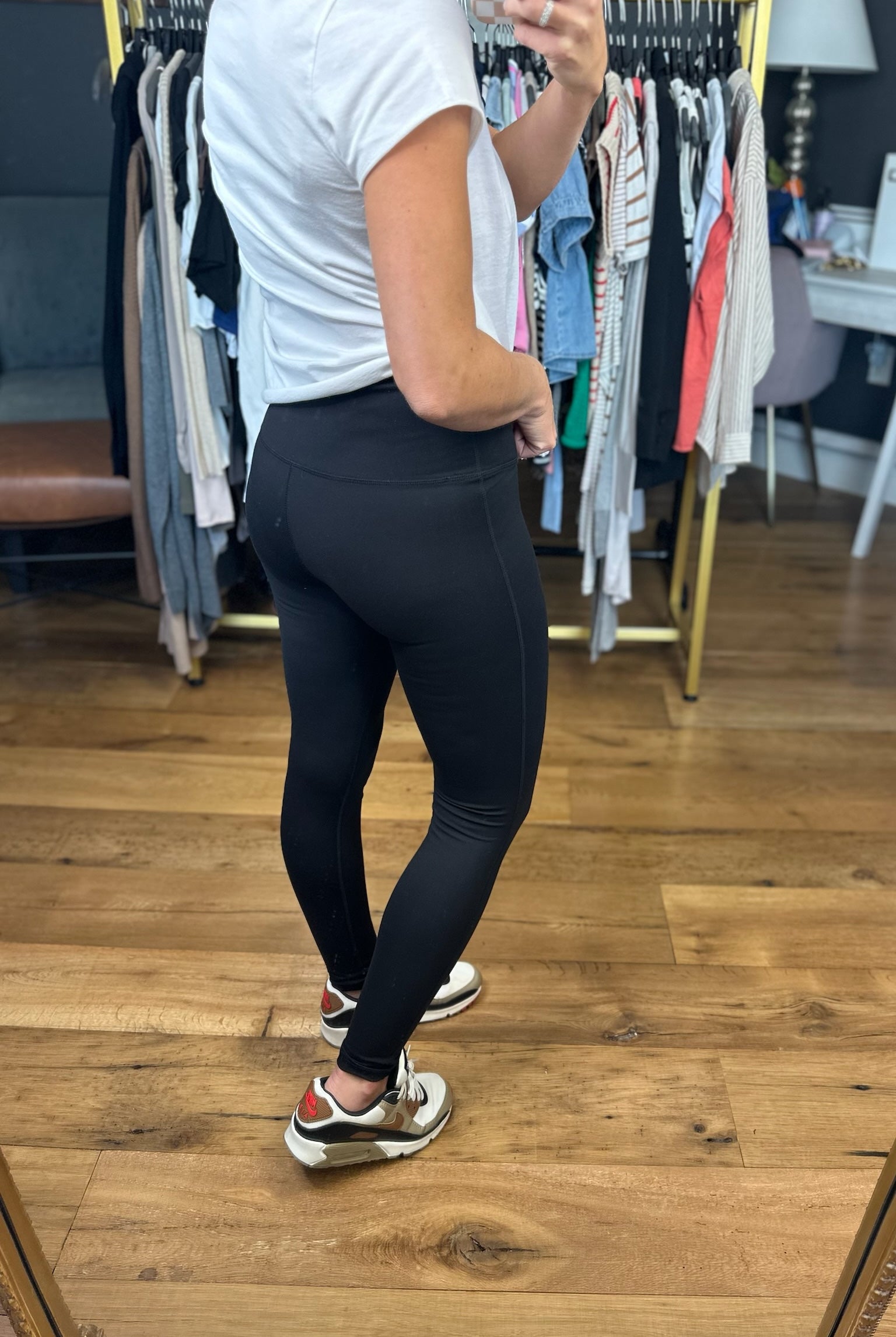Heavenly Power Leggings - Black-Leggings-Mono B-Anna Kaytes Boutique, Women's Fashion Boutique in Grinnell, Iowa