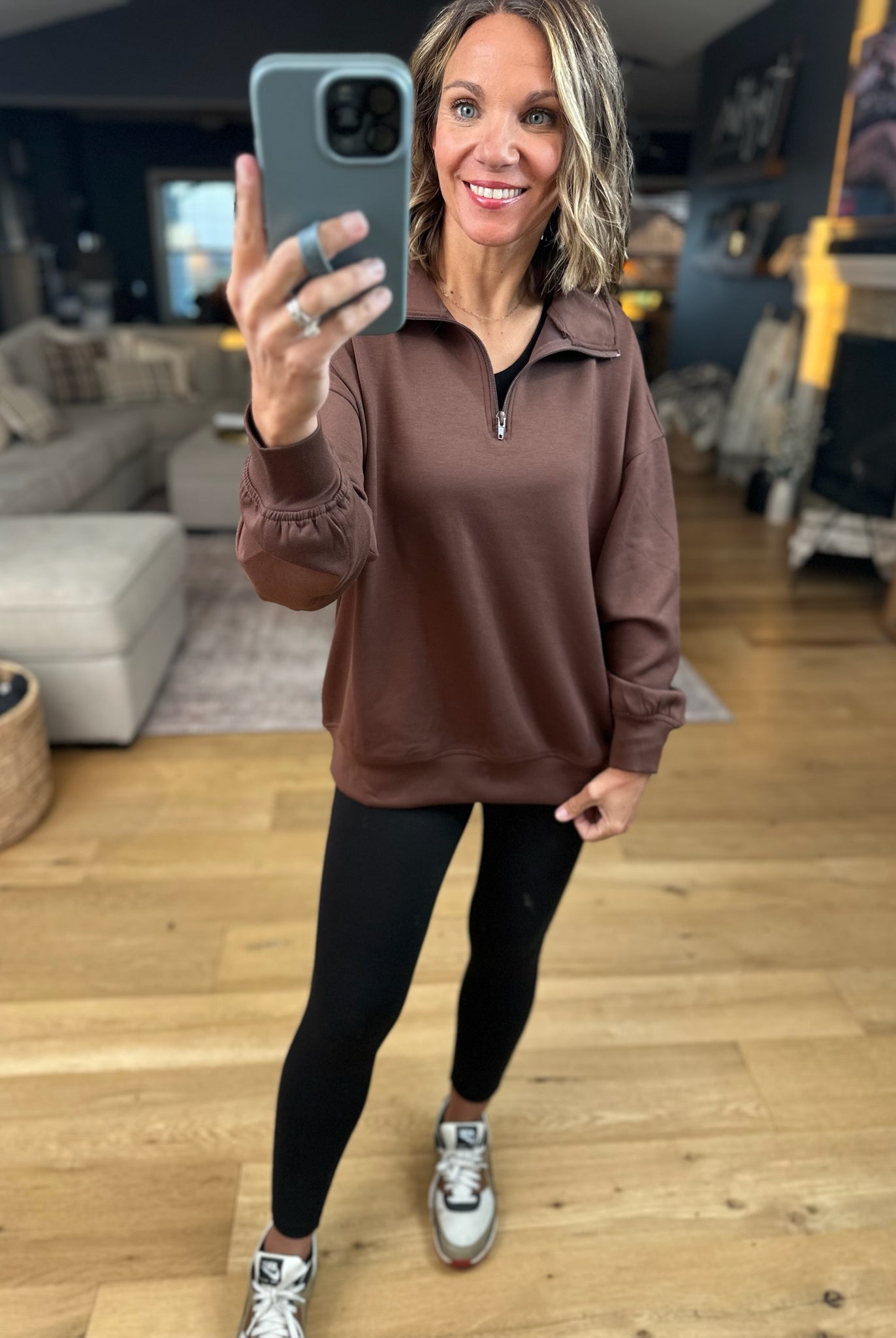 All True Things Pocket Pullover-Sweaters-Zenana-Anna Kaytes Boutique, Women's Fashion Boutique in Grinnell, Iowa