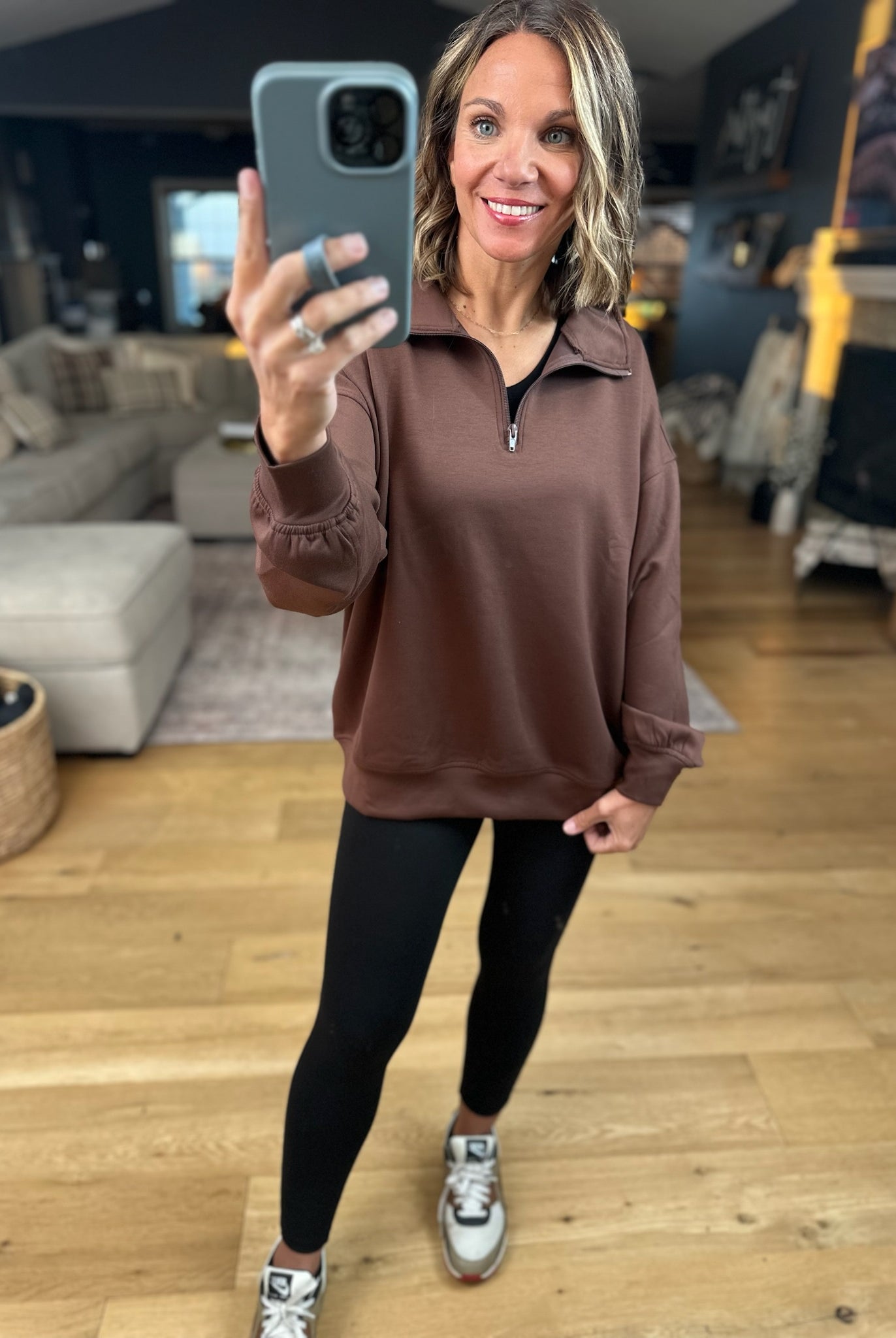 All True Things Pocket Pullover-Sweaters-Zenana-Anna Kaytes Boutique, Women's Fashion Boutique in Grinnell, Iowa