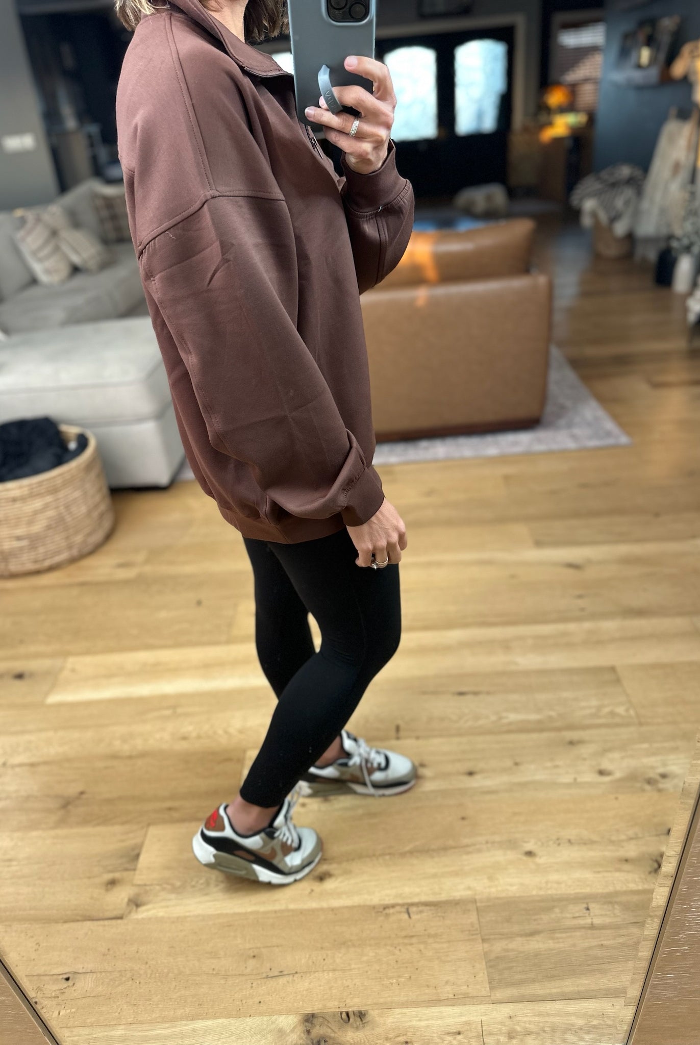 All True Things Pocket Pullover-Sweaters-Zenana-Anna Kaytes Boutique, Women's Fashion Boutique in Grinnell, Iowa