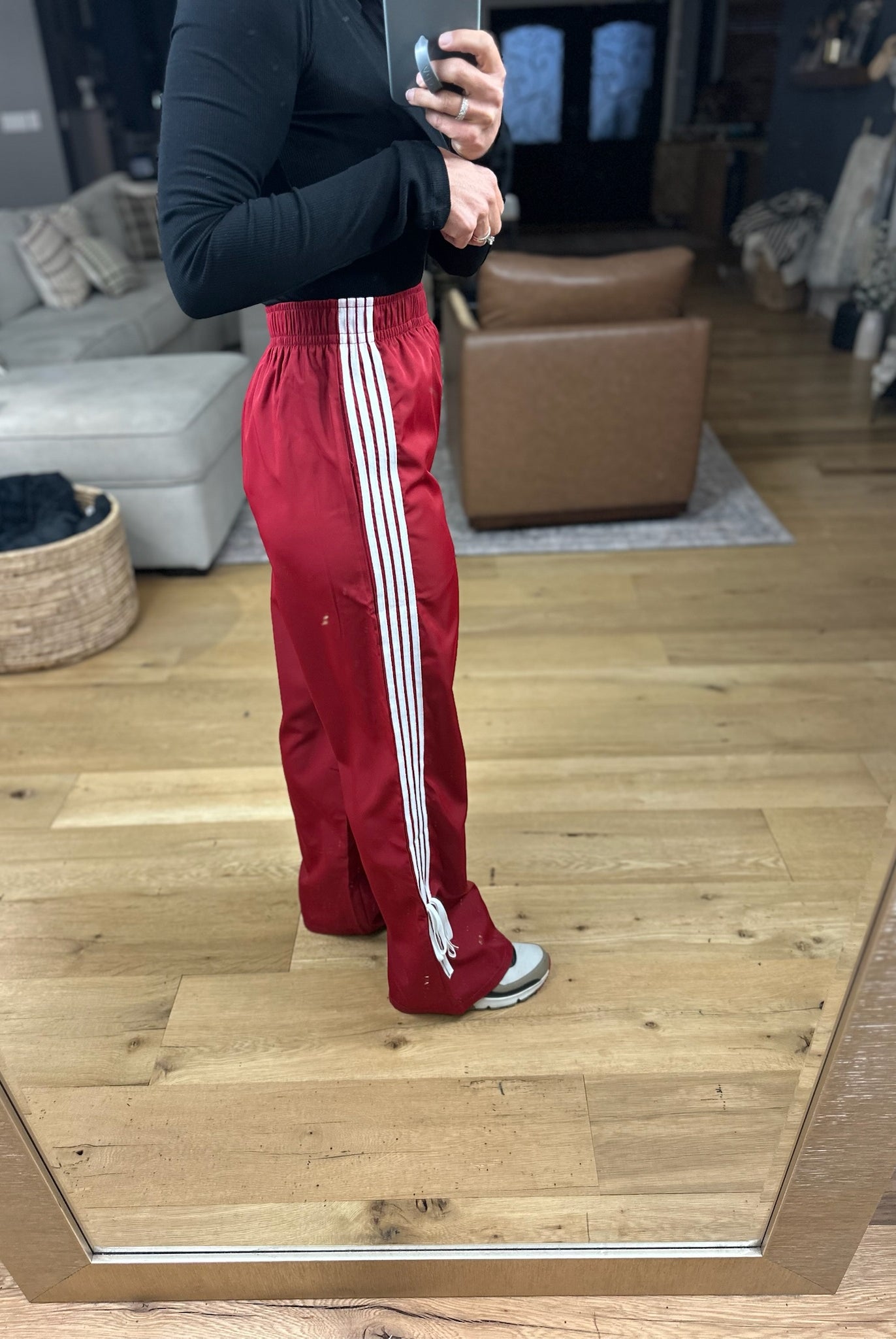 Casual Day Trim-Detail Pant-Pants-Very J-Anna Kaytes Boutique, Women's Fashion Boutique in Grinnell, Iowa