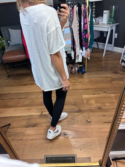 Couldn't Be Better Flowy Pocket Tee - Multiple Options-Rae Made T9728-Anna Kaytes Boutique, Women's Fashion Boutique in Grinnell, Iowa