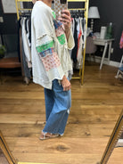 Looking Ahead Quilted Top-Easel-Anna Kaytes Boutique, Women's Fashion Boutique in Grinnell, Iowa