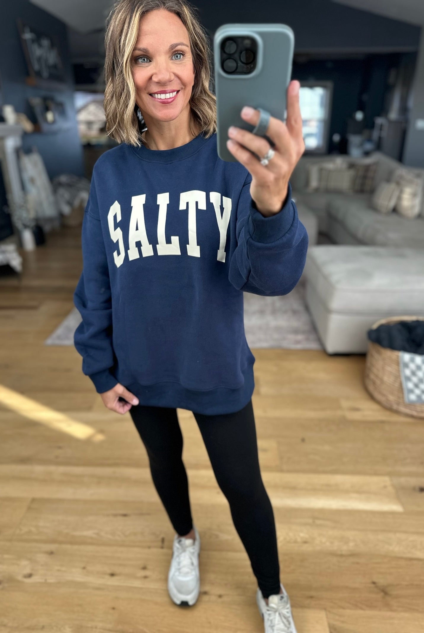 Salty Crew Sweatshirt-Sweaters-Aemi & Co-Anna Kaytes Boutique, Women's Fashion Boutique in Grinnell, Iowa
