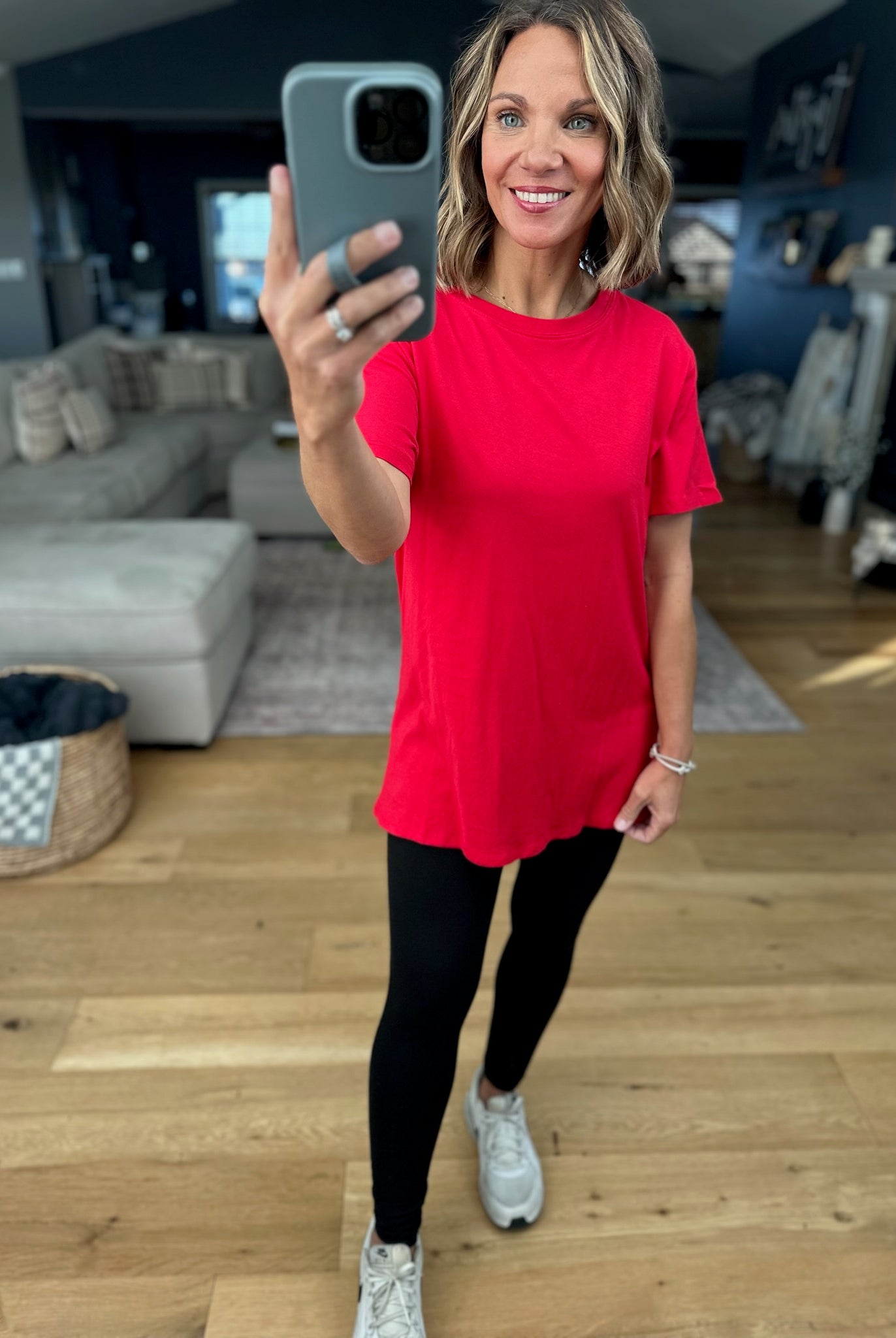 The Jessa Crew Tee - Multiple Options-Short Sleeves-Zenana-Anna Kaytes Boutique, Women's Fashion Boutique in Grinnell, Iowa