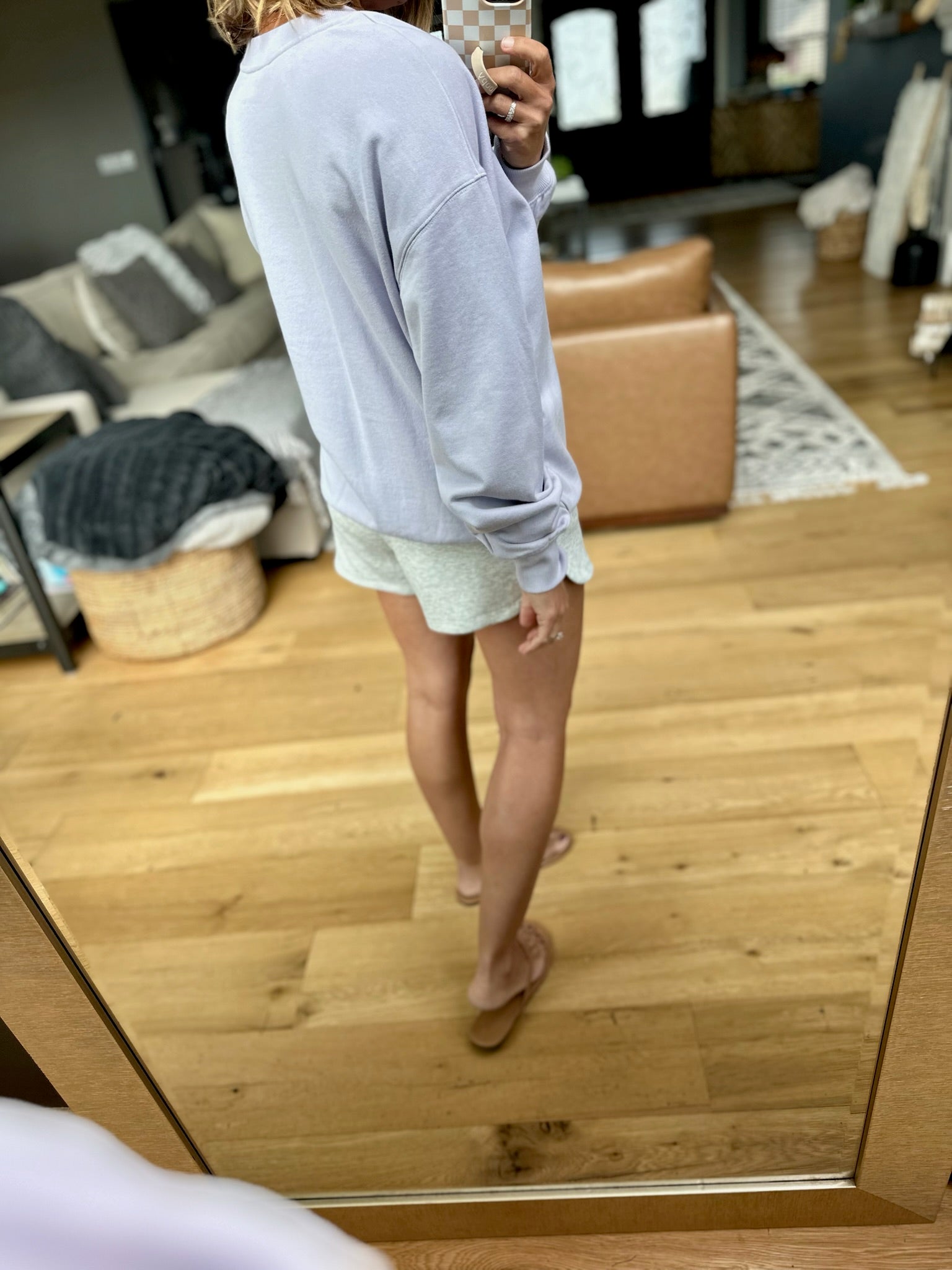 Strawberry Festival Crewneck Sweatshirt-Tres Bien-Anna Kaytes Boutique, Women's Fashion Boutique in Grinnell, Iowa