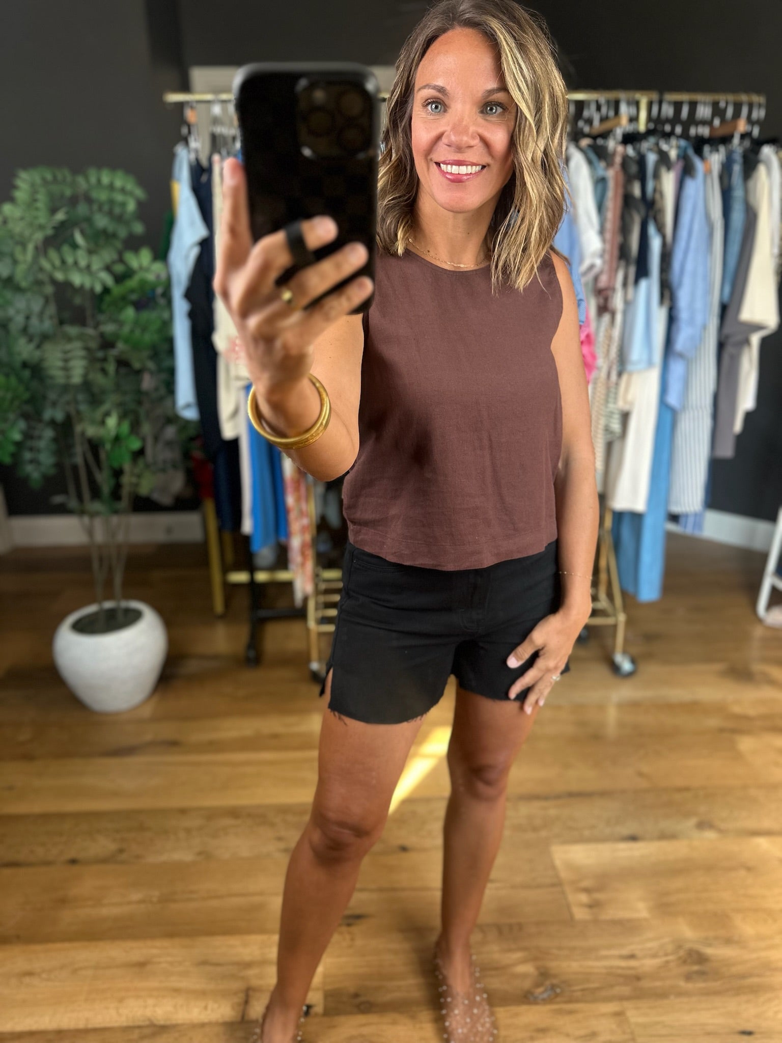 Z Supply Sloane Linen Top-Dresses-Z Supply-Anna Kaytes Boutique, Women's Fashion Boutique in Grinnell, Iowa