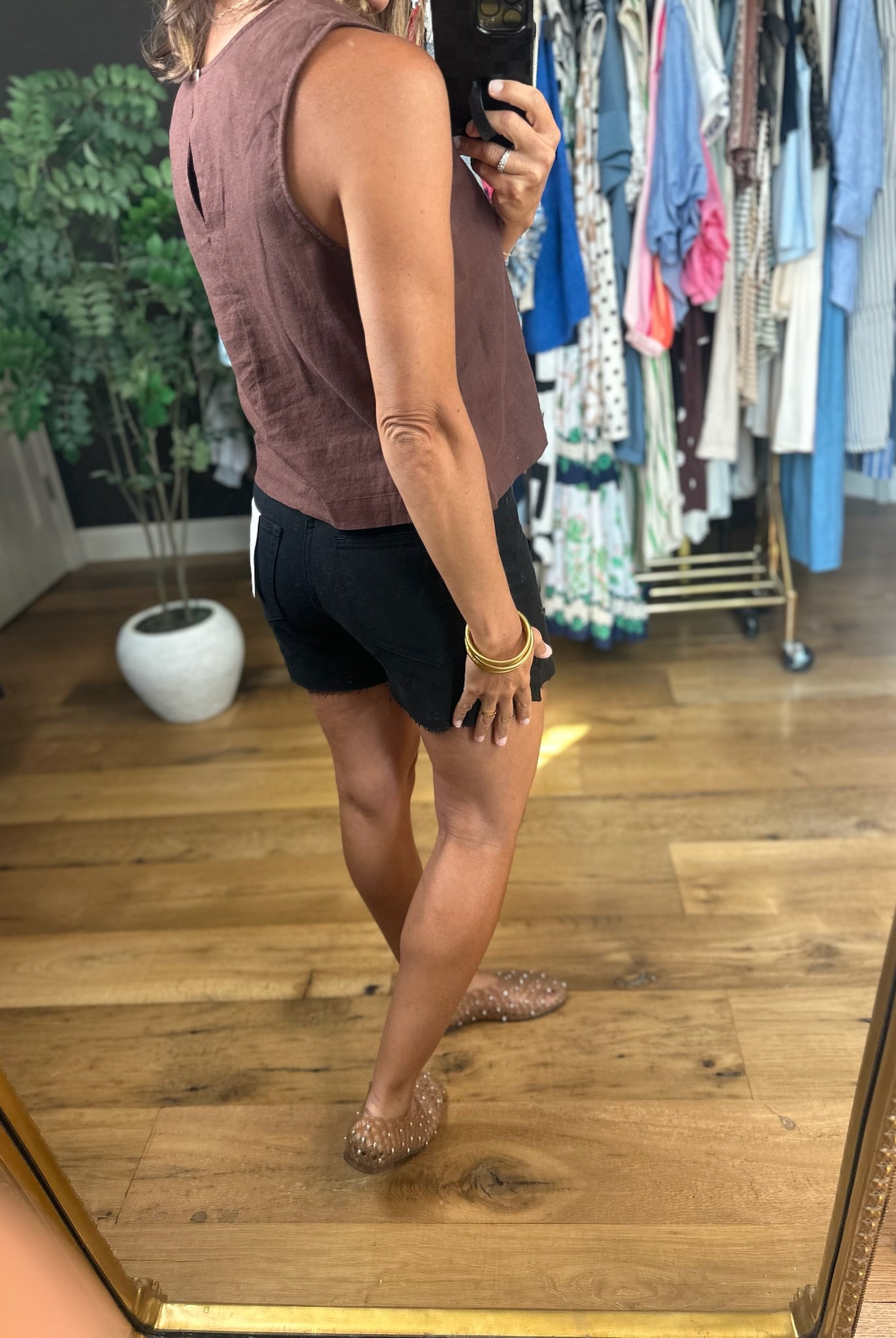 Z Supply Sloane Linen Top-Dresses-Z Supply-Anna Kaytes Boutique, Women's Fashion Boutique in Grinnell, Iowa