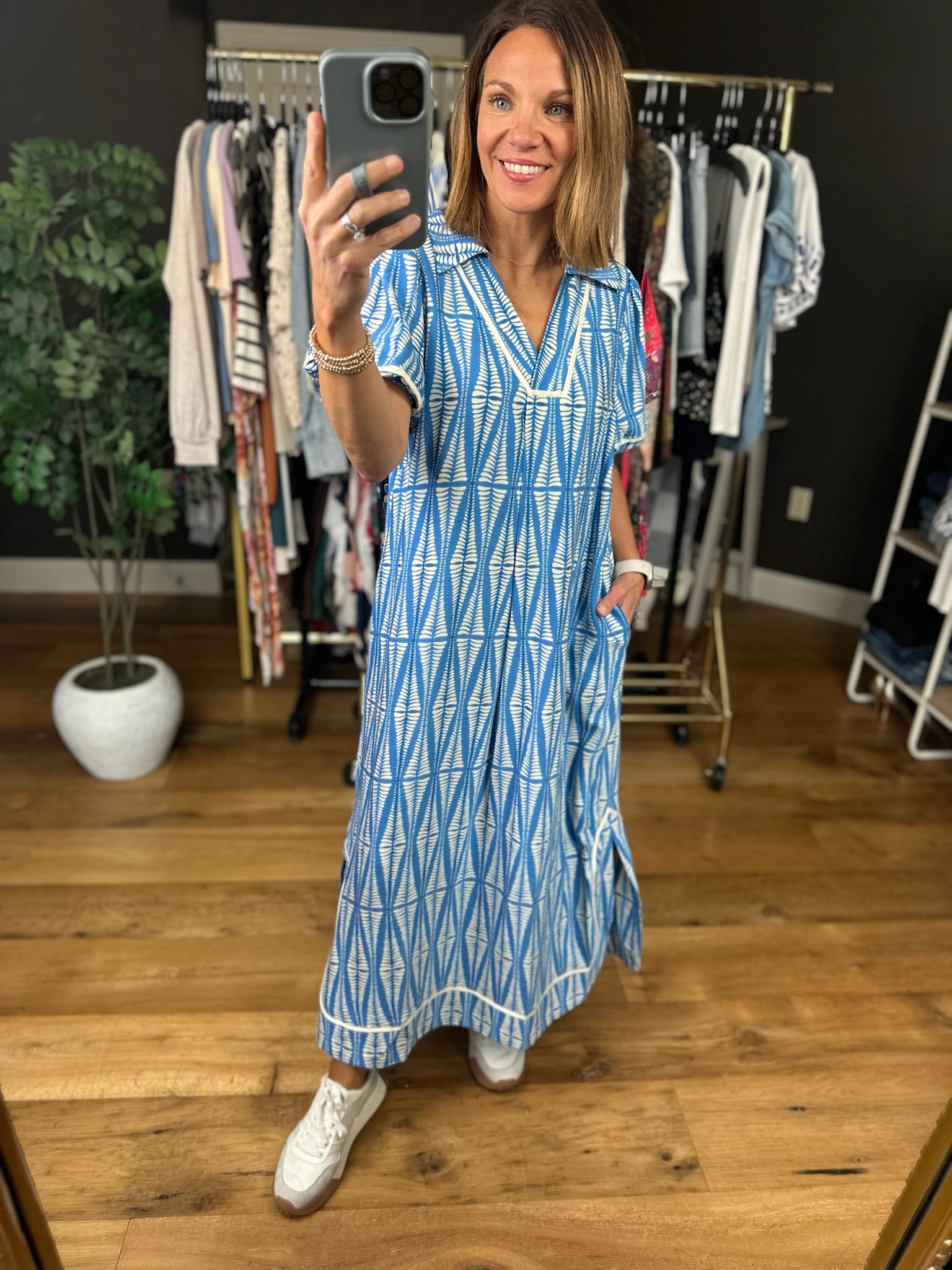 Weekend Plans Maxi Dress-Dresses-Umgee-Anna Kaytes Boutique, Women's Fashion Boutique in Grinnell, Iowa