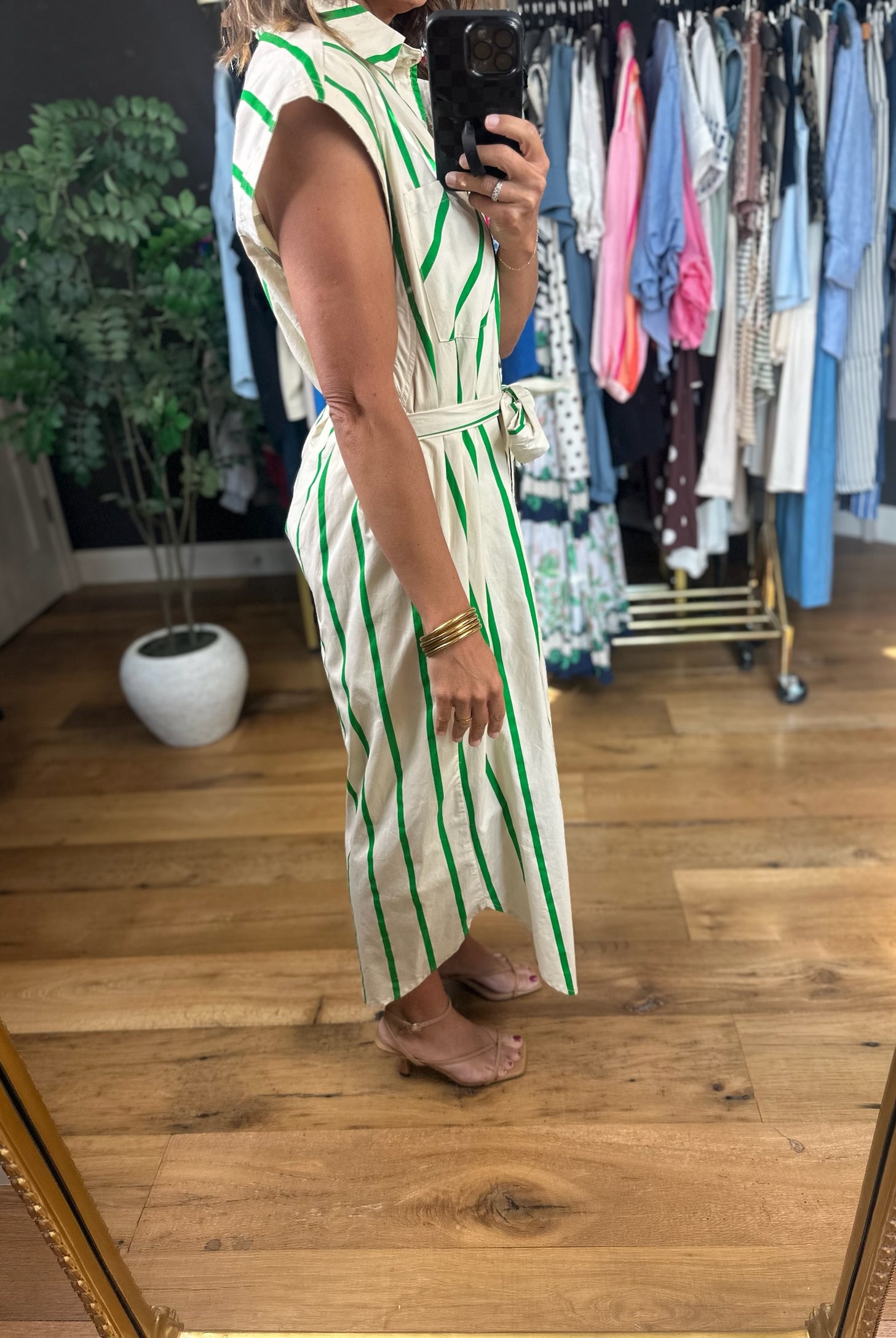 Weekend Getaway Striped Dress-Dresses-Entro-Anna Kaytes Boutique, Women's Fashion Boutique in Grinnell, Iowa