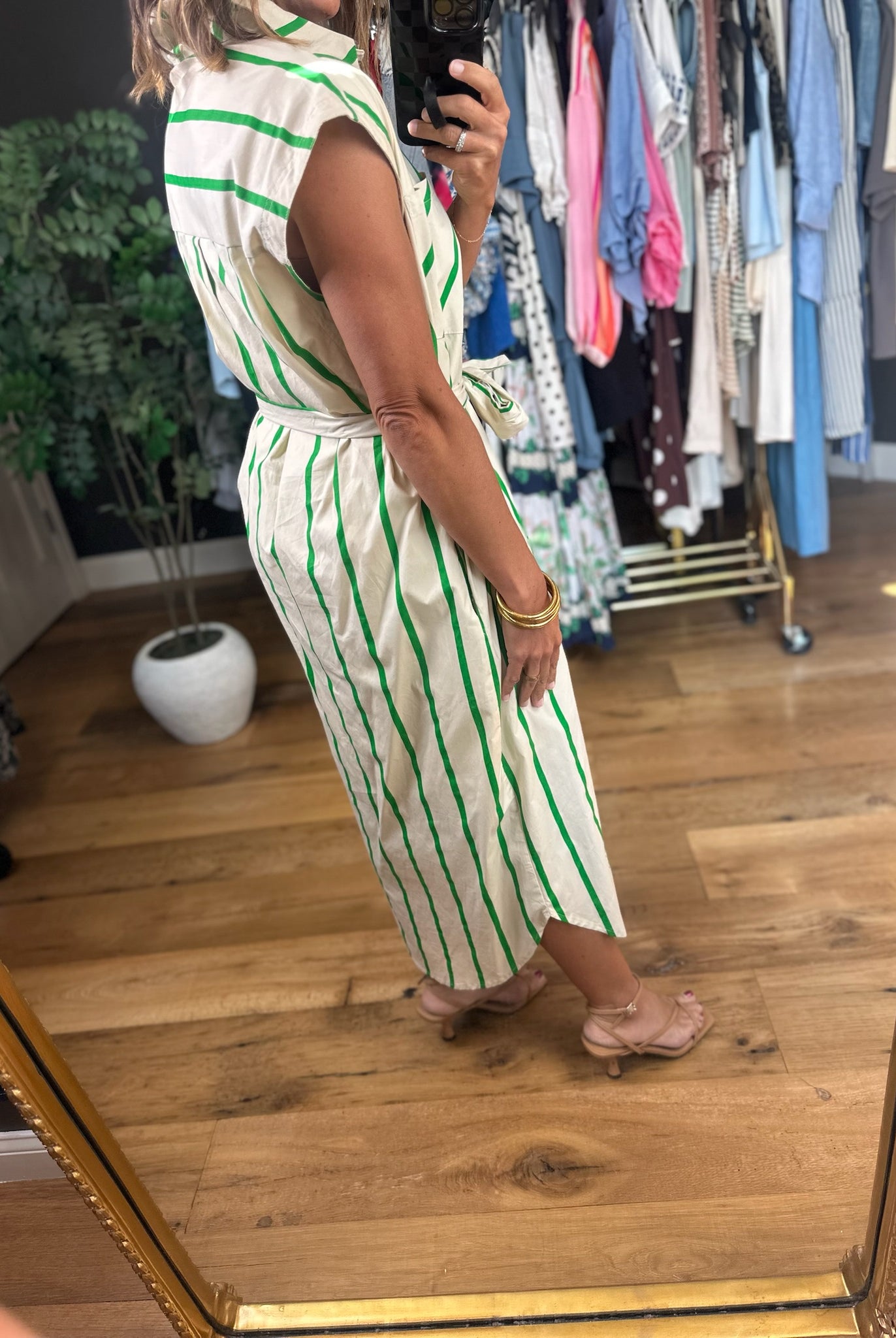 Weekend Getaway Striped Dress-Dresses-Entro-Anna Kaytes Boutique, Women's Fashion Boutique in Grinnell, Iowa