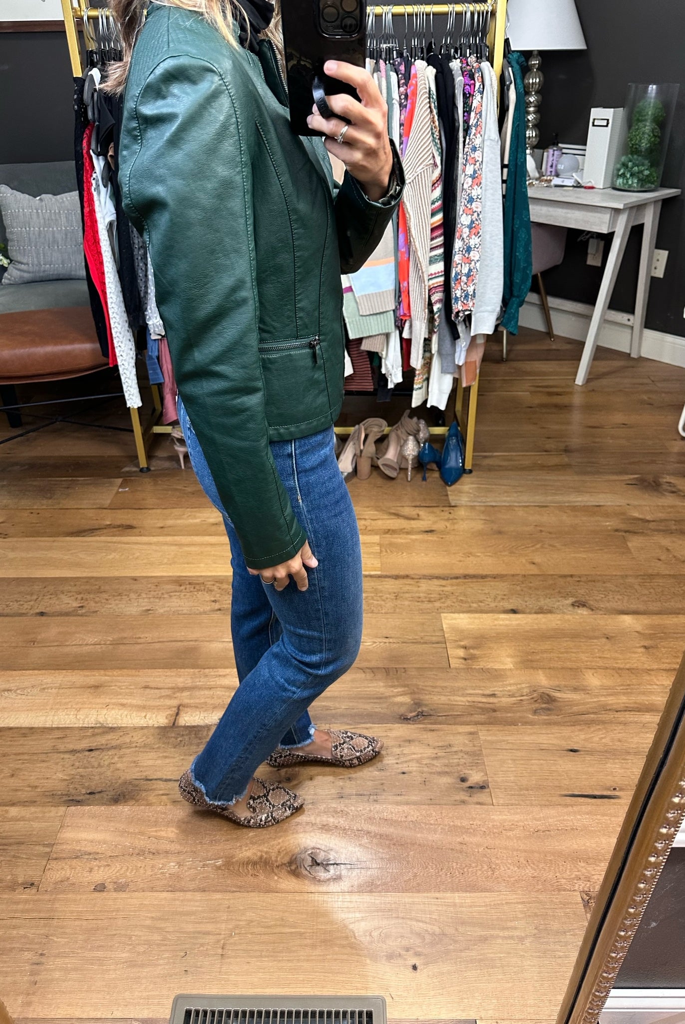 Down The Road Moto Faux-Leather Jacket - Multiple Options-Jackets-Coalition LA L16OF2-Anna Kaytes Boutique, Women's Fashion Boutique in Grinnell, Iowa