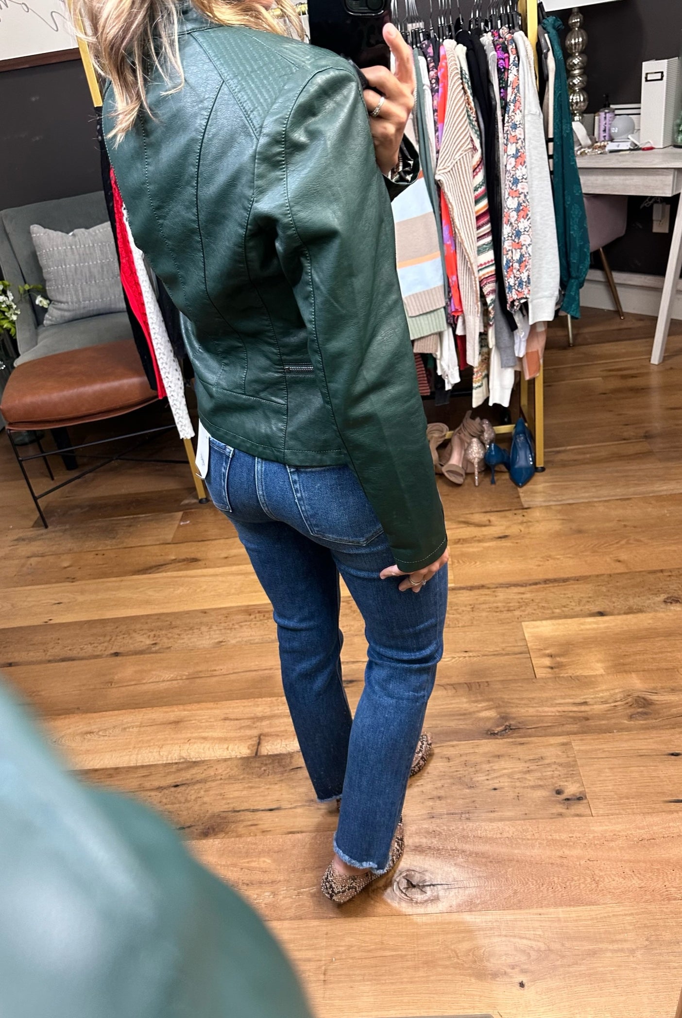 Down The Road Moto Faux-Leather Jacket - Multiple Options-Jackets-Coalition LA L16OF2-Anna Kaytes Boutique, Women's Fashion Boutique in Grinnell, Iowa