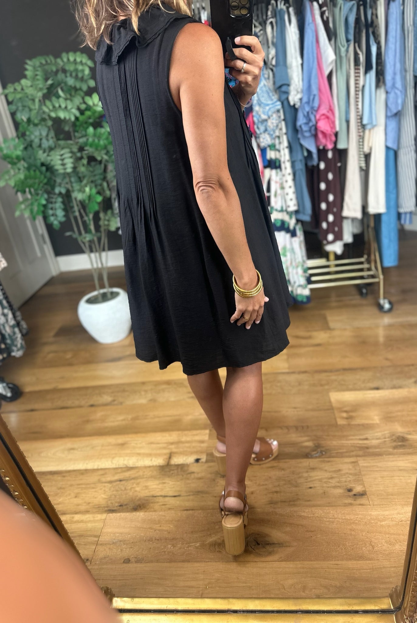 Night Out Pocket Dress-Dresses-Entro-Anna Kaytes Boutique, Women's Fashion Boutique in Grinnell, Iowa