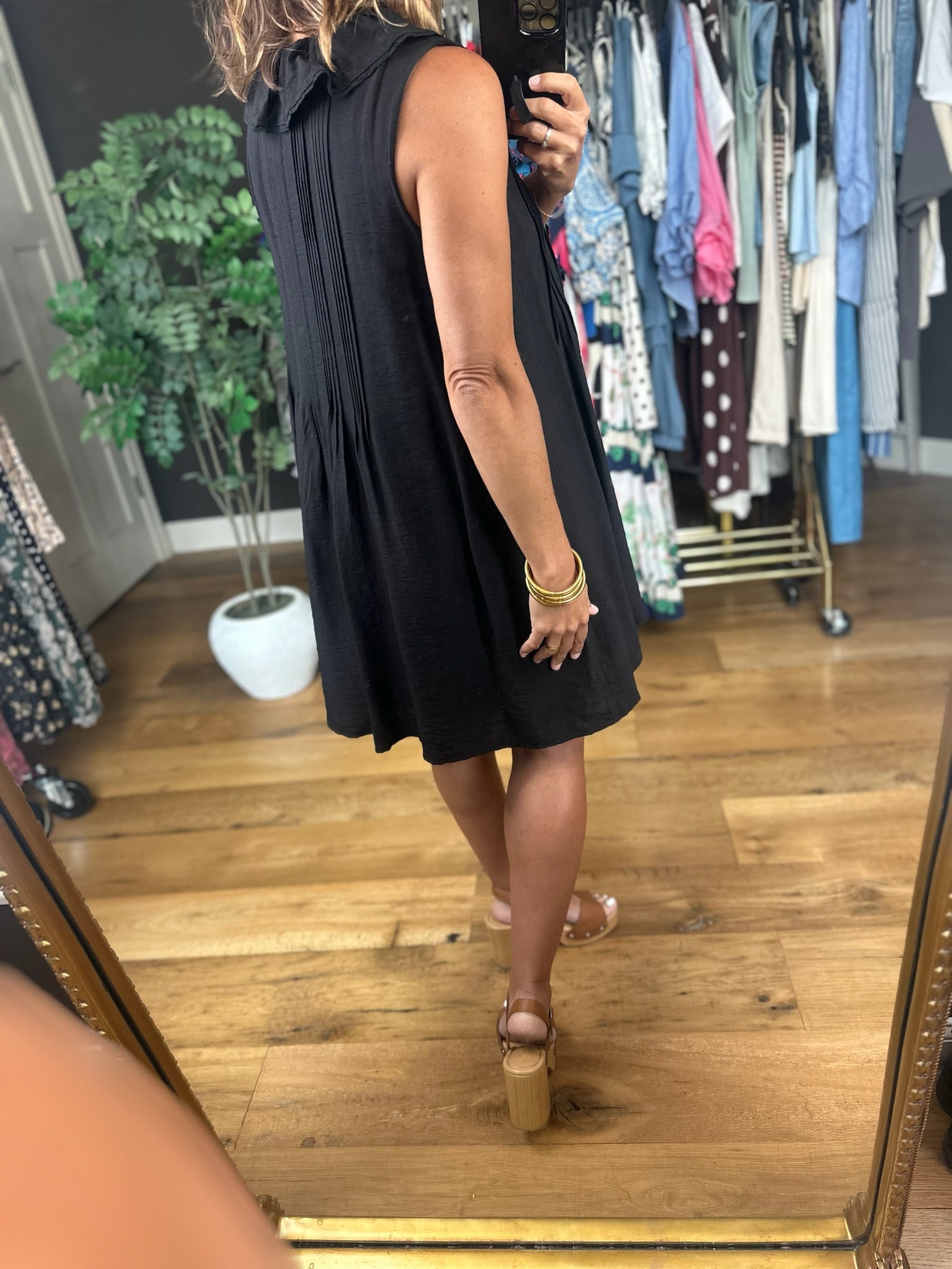 Night Out Pocket Dress-Dresses-Entro-Anna Kaytes Boutique, Women's Fashion Boutique in Grinnell, Iowa