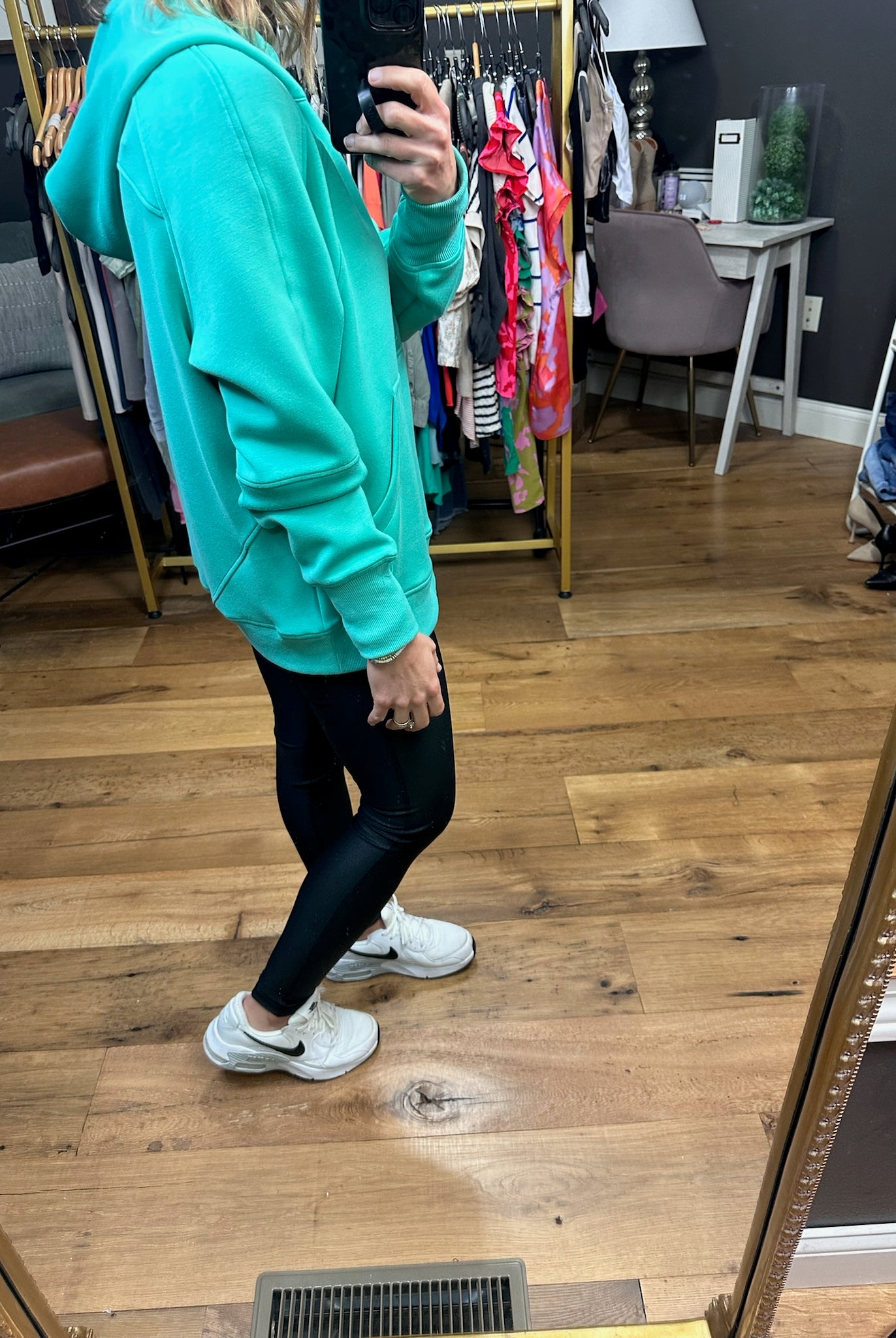 Later On Scuba 1/4 Zip Hoodie - Multiple Options-Hoodies-Yelete TP2514-Anna Kaytes Boutique, Women's Fashion Boutique in Grinnell, Iowa