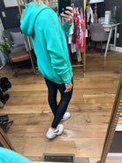 Later On Scuba 1/4 Zip Hoodie - Multiple Options-Hoodies-Yelete TP2514-Anna Kaytes Boutique, Women's Fashion Boutique in Grinnell, Iowa