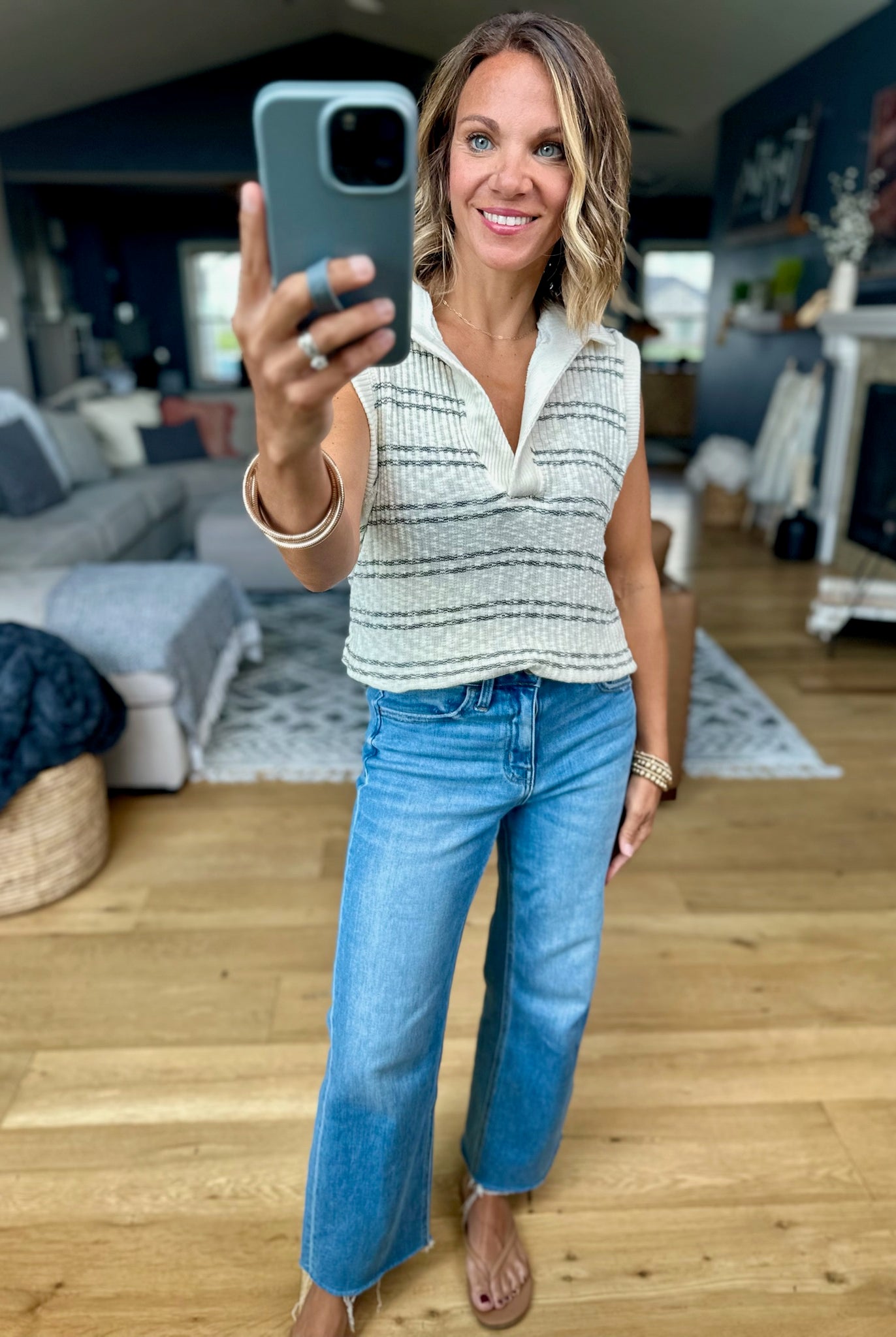 Whisper Of Summer Knit Top-By Together-Anna Kaytes Boutique, Women's Fashion Boutique in Grinnell, Iowa