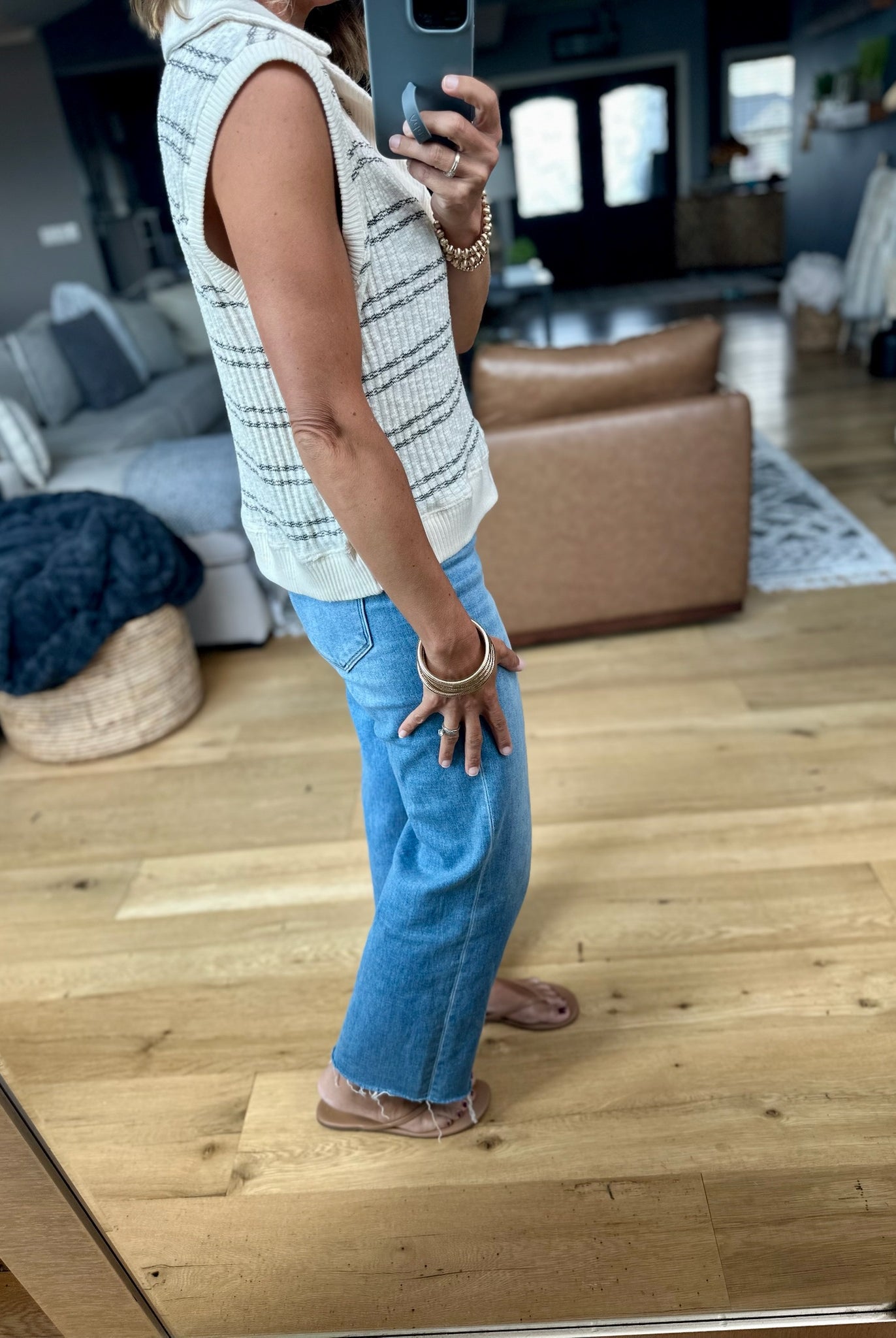 Whisper Of Summer Knit Top-By Together-Anna Kaytes Boutique, Women's Fashion Boutique in Grinnell, Iowa