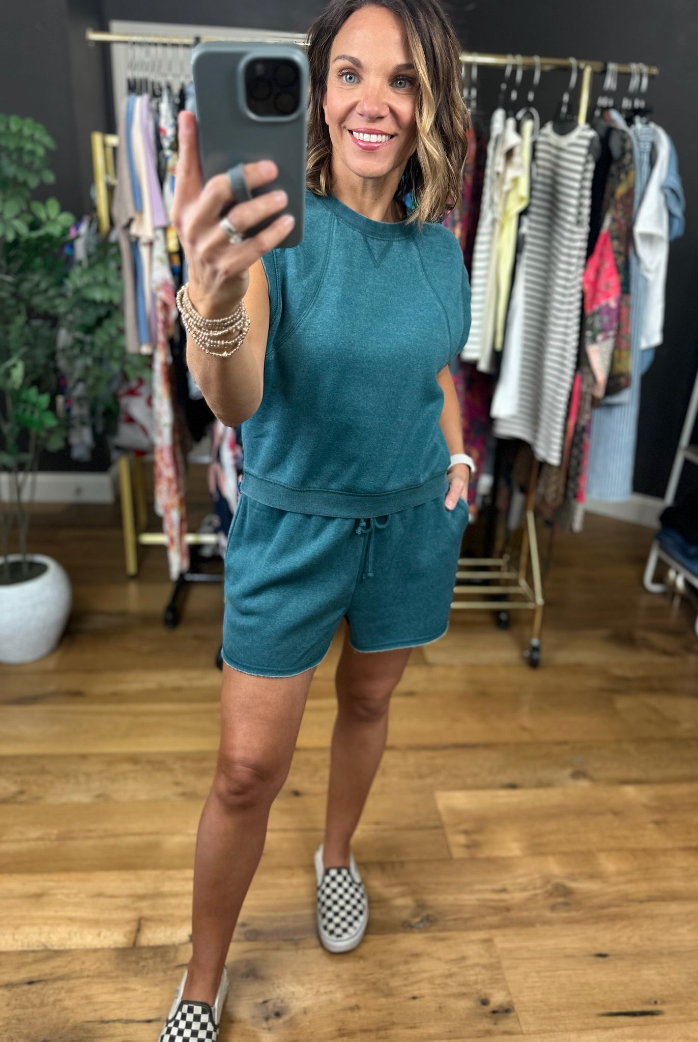 Match Made In Heaven 2-Piece Set-Sleeveless-Double Zero-Anna Kaytes Boutique, Women's Fashion Boutique in Grinnell, Iowa