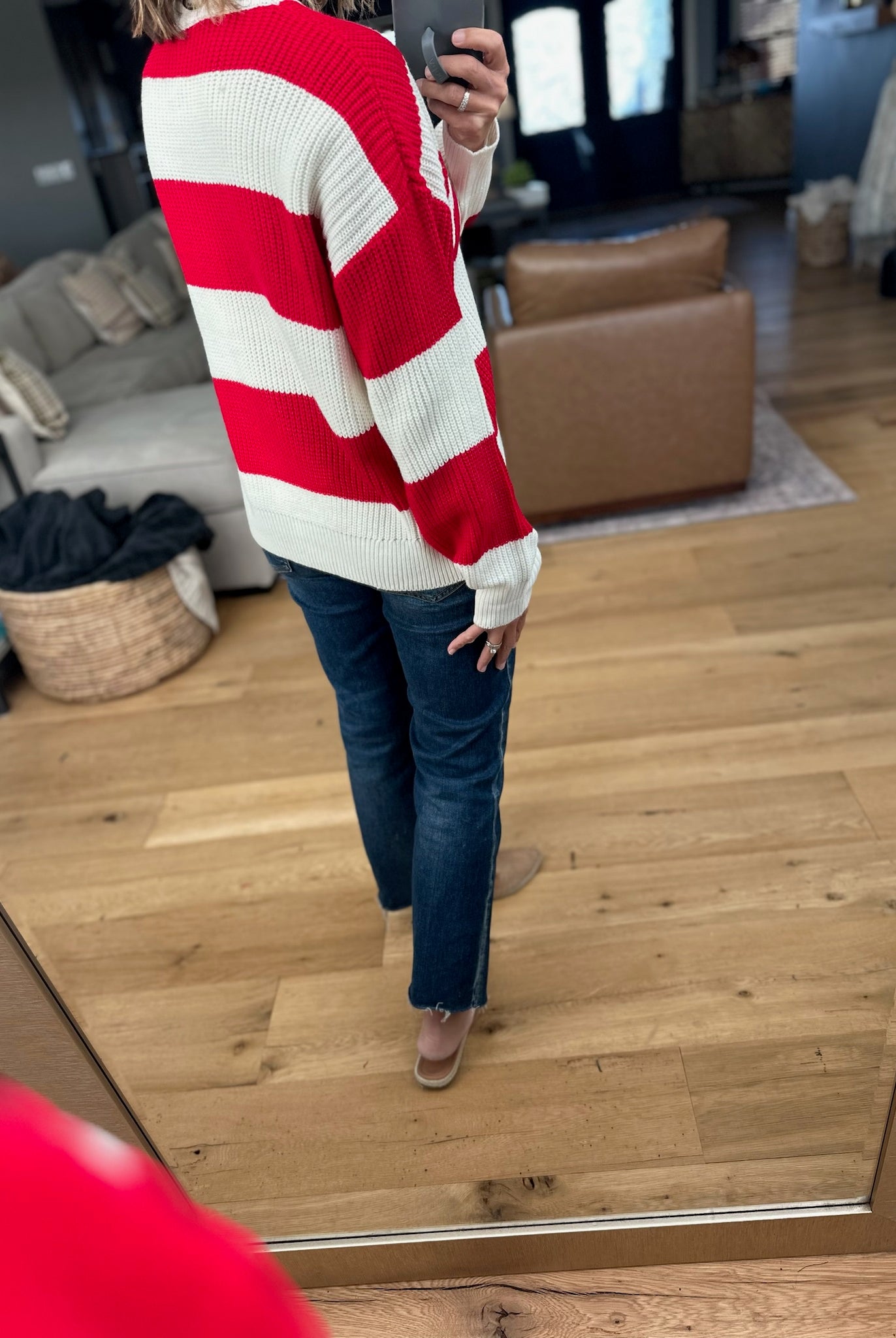 Merry Knit Crew Sweater-Sweaters-Wishlist-Anna Kaytes Boutique, Women's Fashion Boutique in Grinnell, Iowa