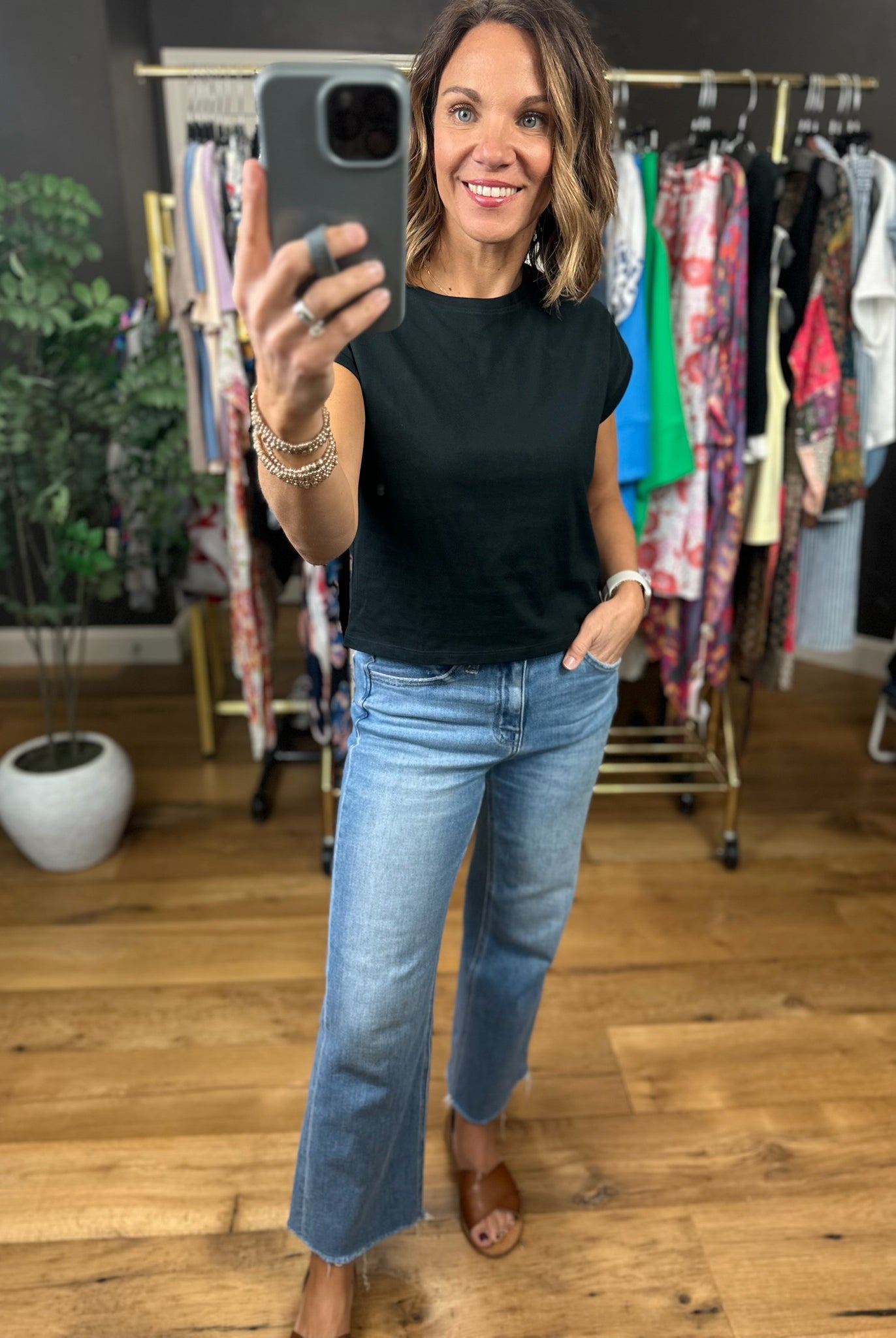 Lifetime Of Love Cap-Sleeve Top-Short Sleeves-Double Zero-Anna Kaytes Boutique, Women's Fashion Boutique in Grinnell, Iowa