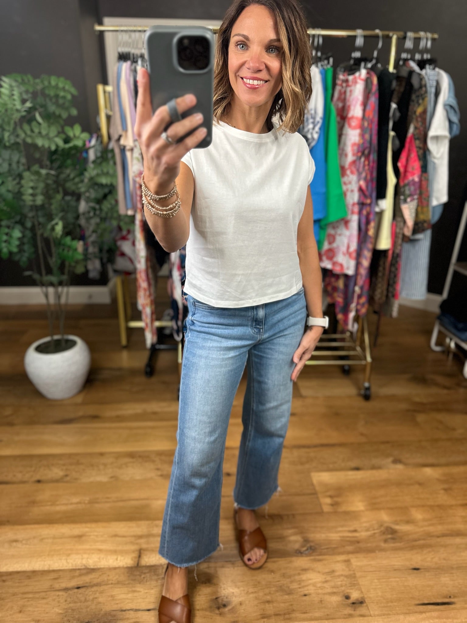 Lifetime Of Love Cap-Sleeve Top-Short Sleeves-Double Zero-Anna Kaytes Boutique, Women's Fashion Boutique in Grinnell, Iowa