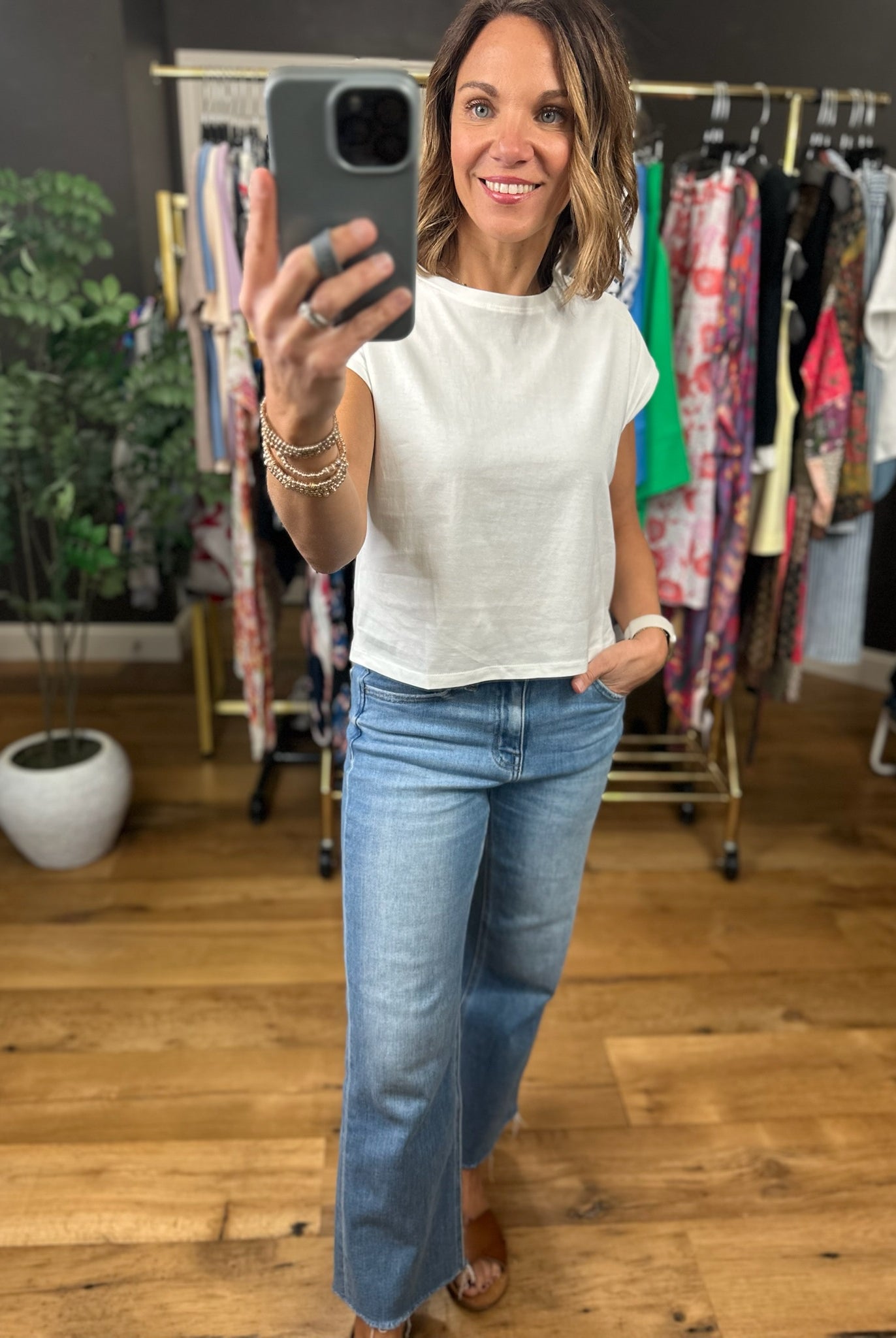 Lifetime Of Love Cap-Sleeve Top-Short Sleeves-Double Zero-Anna Kaytes Boutique, Women's Fashion Boutique in Grinnell, Iowa