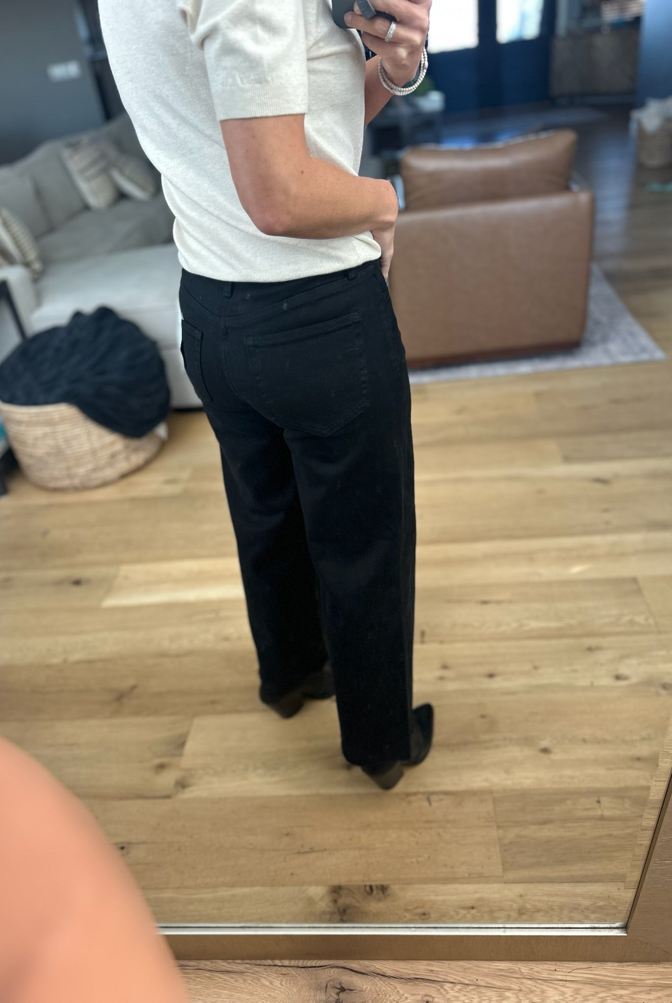 The Leilani High-Rise Wide-Leg Crop Denim-Jeans-Vervet-Anna Kaytes Boutique, Women's Fashion Boutique in Grinnell, Iowa