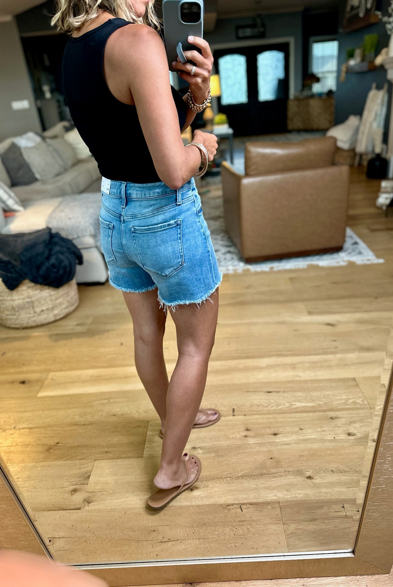 The Piper High Rise Shorts-Vervet-Anna Kaytes Boutique, Women's Fashion Boutique in Grinnell, Iowa