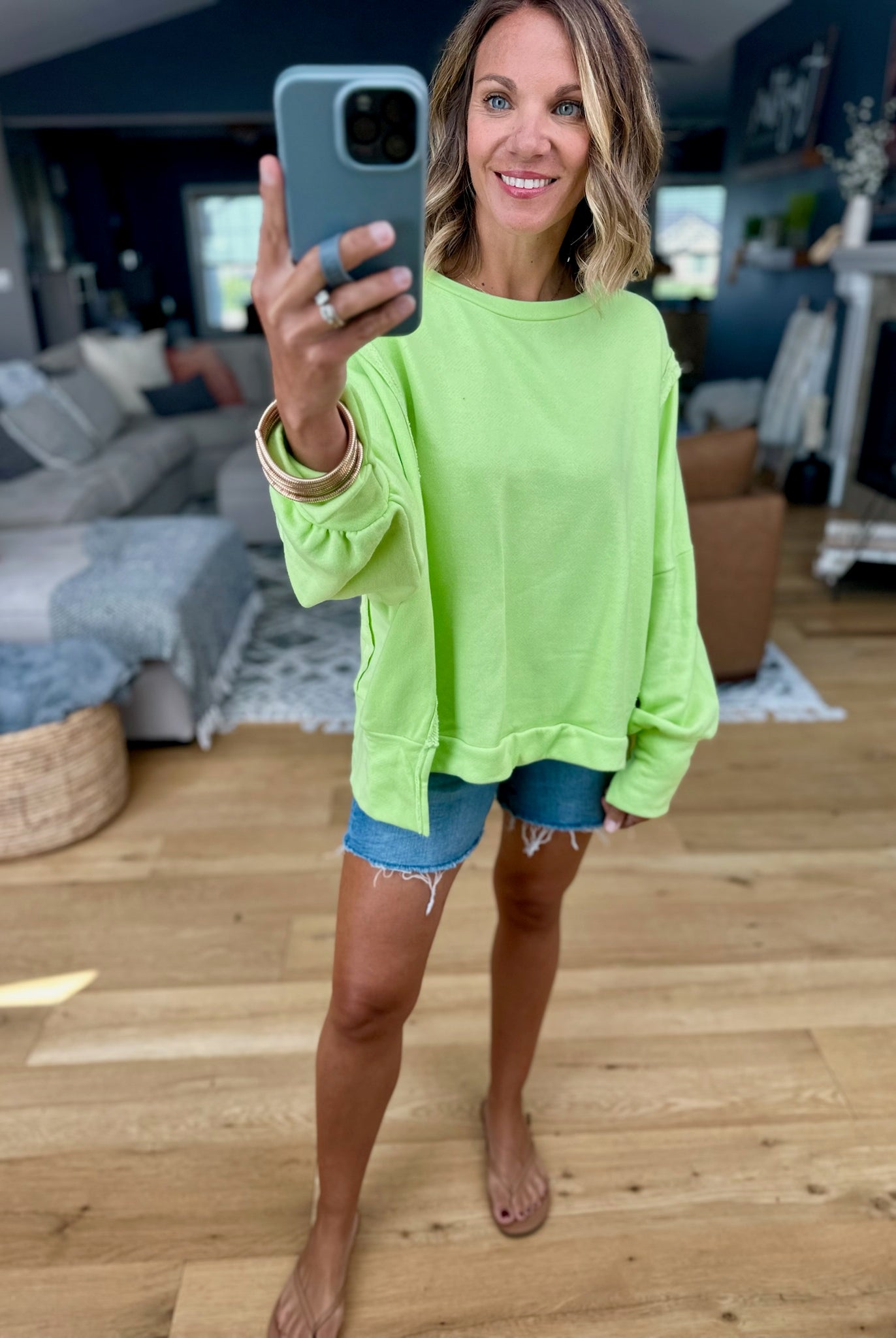 Contagious Confidence Crewneck Sweatshirt-Bucketlist-Anna Kaytes Boutique, Women's Fashion Boutique in Grinnell, Iowa