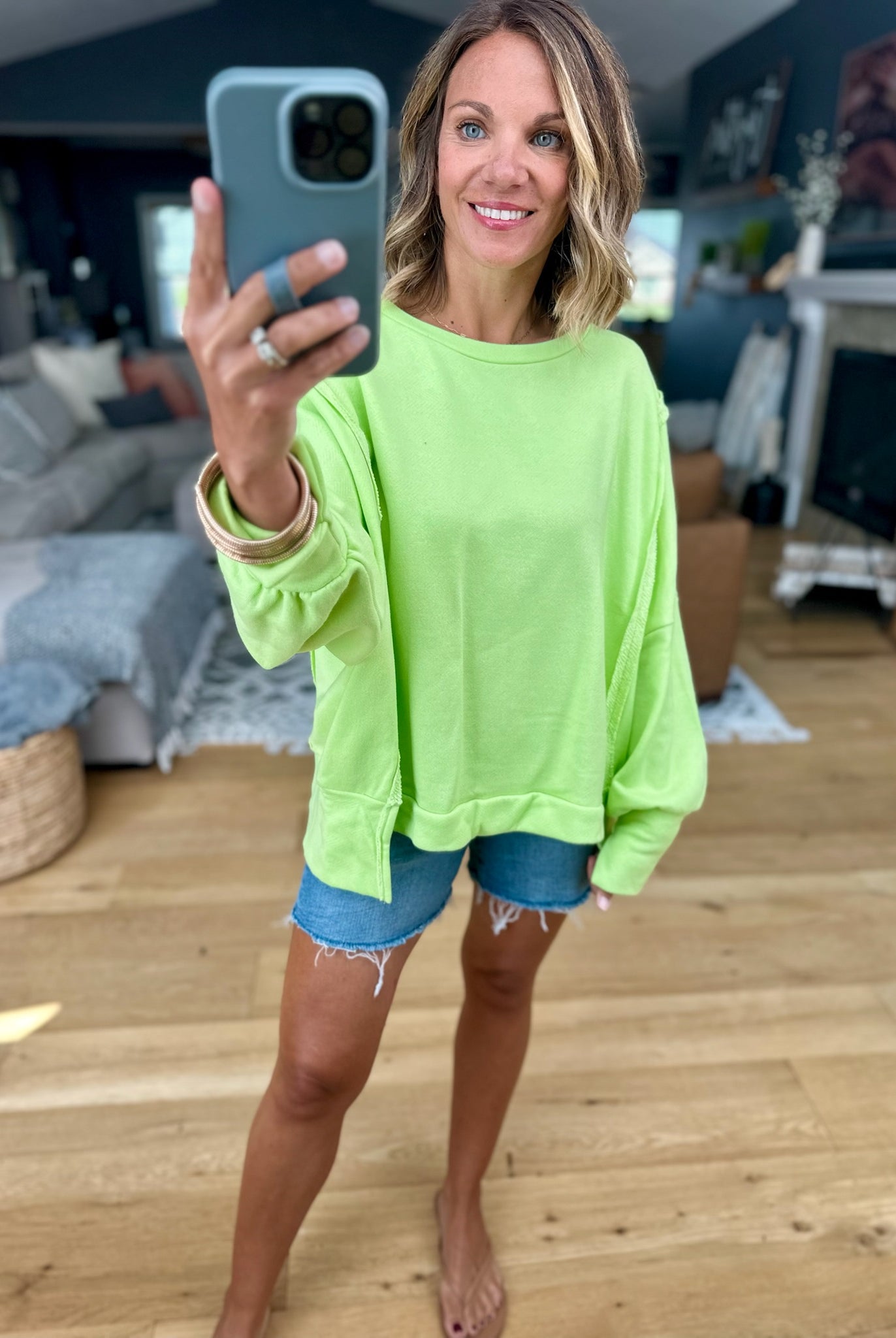 Contagious Confidence Crewneck Sweatshirt-Bucketlist-Anna Kaytes Boutique, Women's Fashion Boutique in Grinnell, Iowa