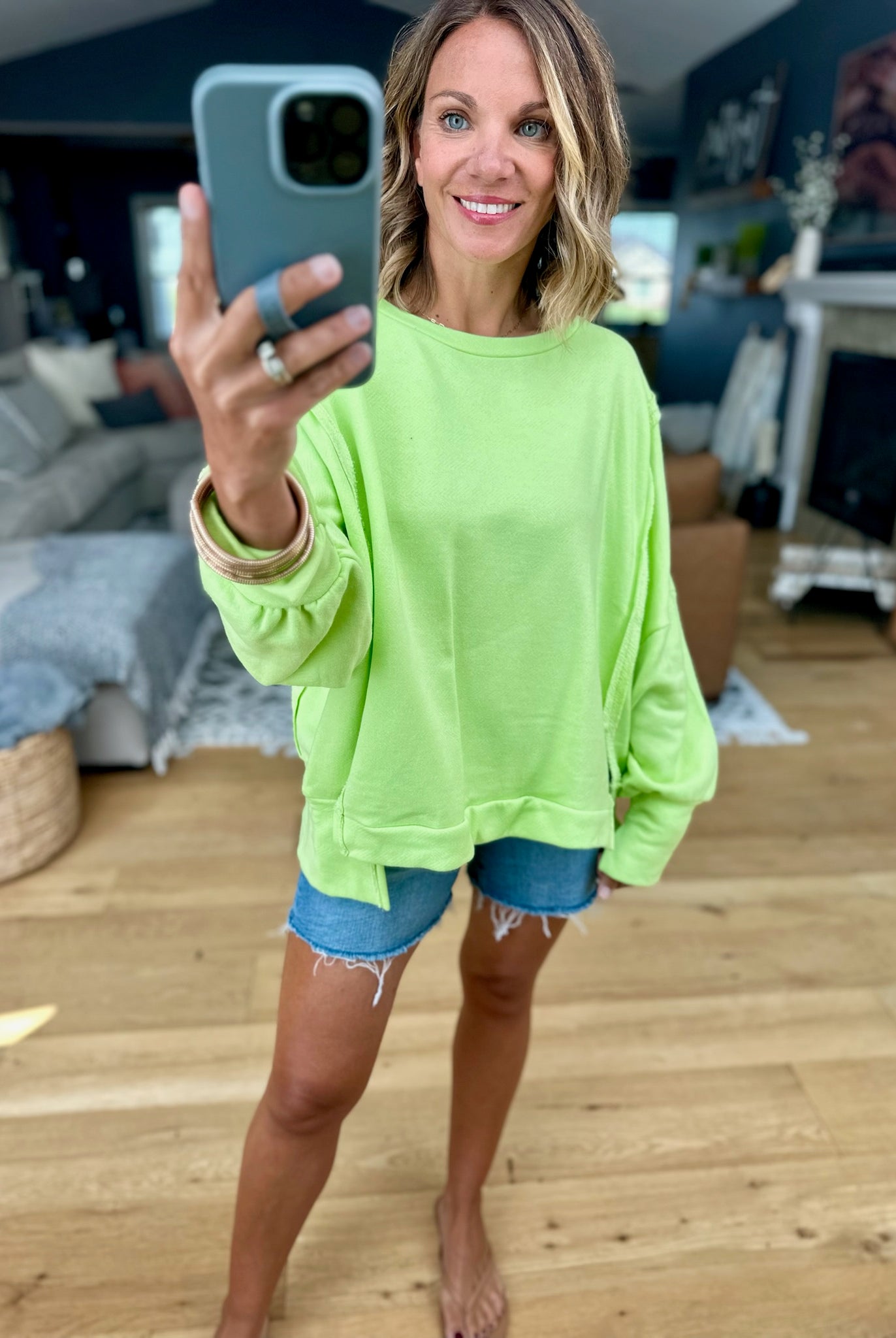 Contagious Confidence Crewneck Sweatshirt-Bucketlist-Anna Kaytes Boutique, Women's Fashion Boutique in Grinnell, Iowa