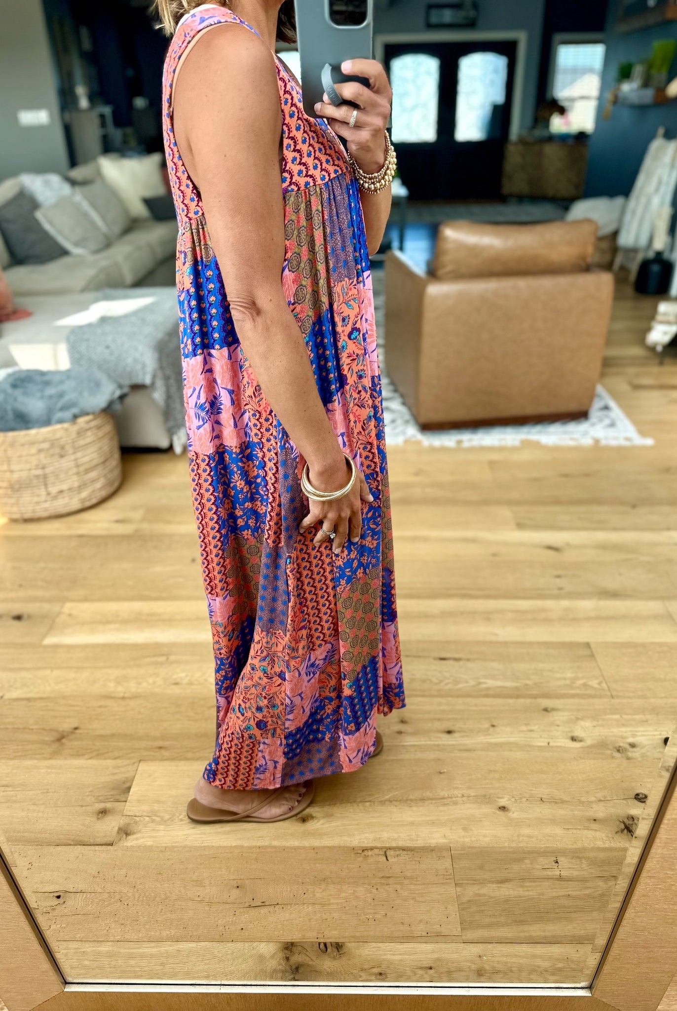 Festival Fields Patchwork Jumpsuit-Easel-Anna Kaytes Boutique, Women's Fashion Boutique in Grinnell, Iowa