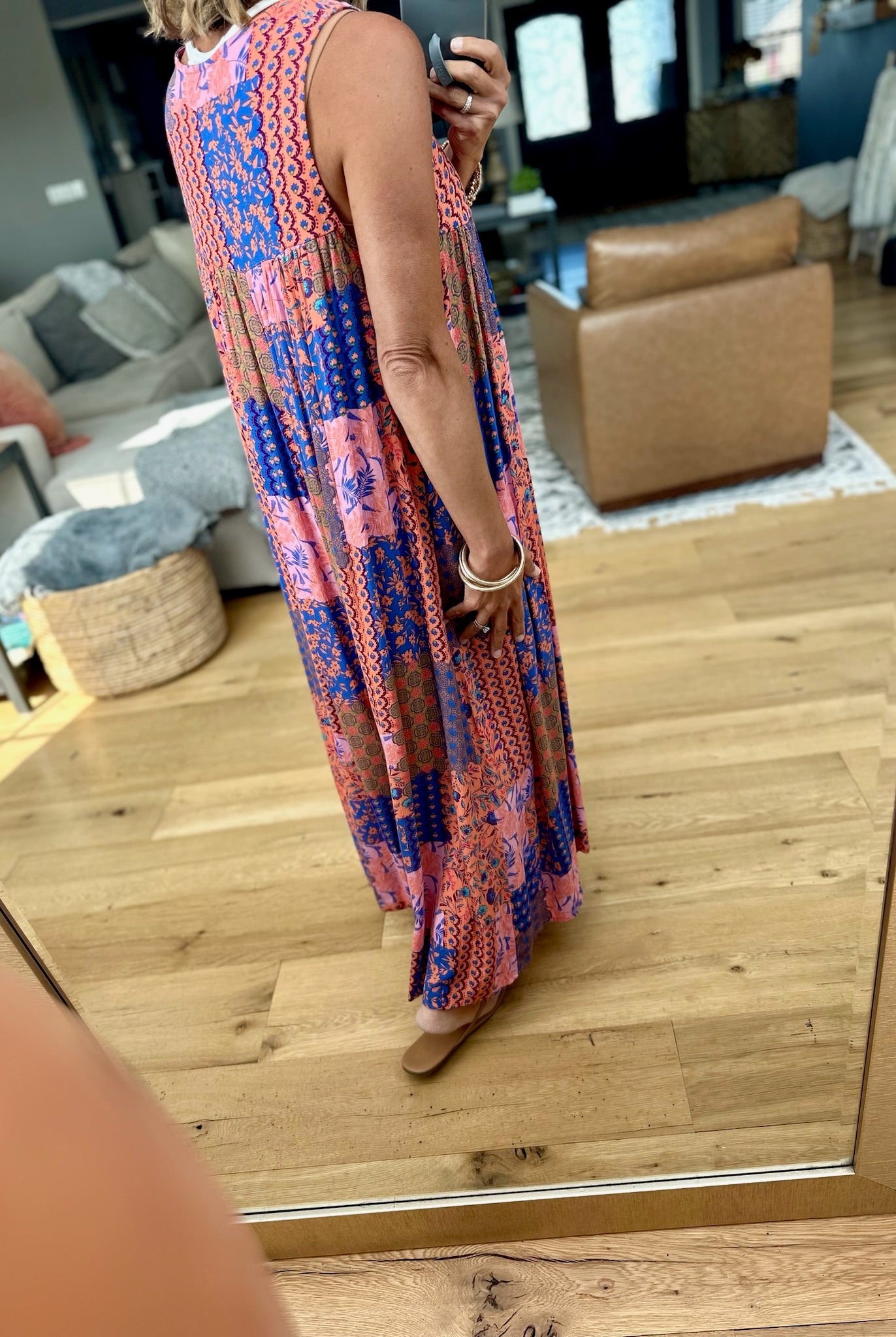 Festival Fields Patchwork Jumpsuit-Easel-Anna Kaytes Boutique, Women's Fashion Boutique in Grinnell, Iowa