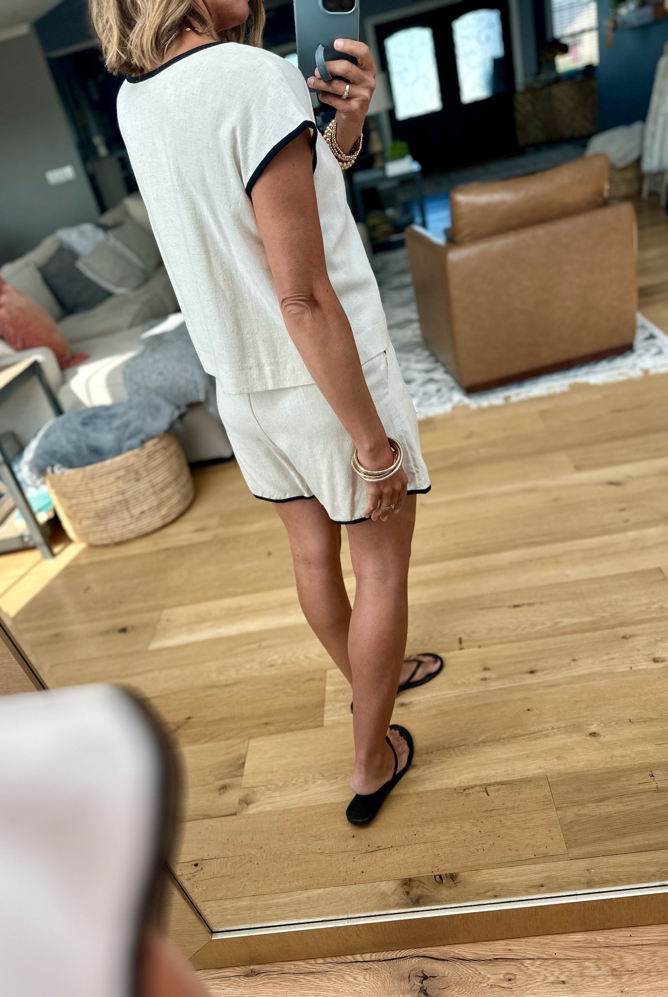 Stay On Trend Linen Set-Blu Pepper-Anna Kaytes Boutique, Women's Fashion Boutique in Grinnell, Iowa