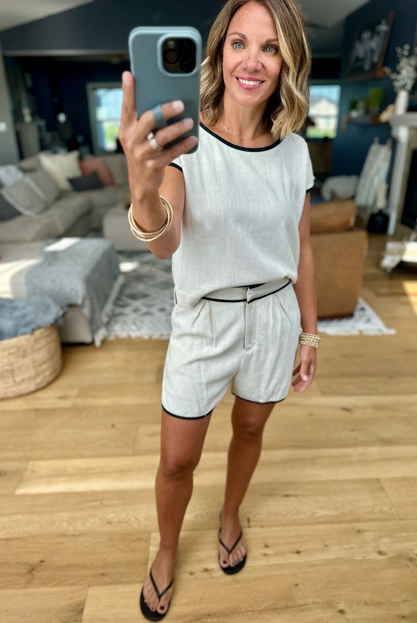 Stay On Trend Linen Set-Blu Pepper-Anna Kaytes Boutique, Women's Fashion Boutique in Grinnell, Iowa