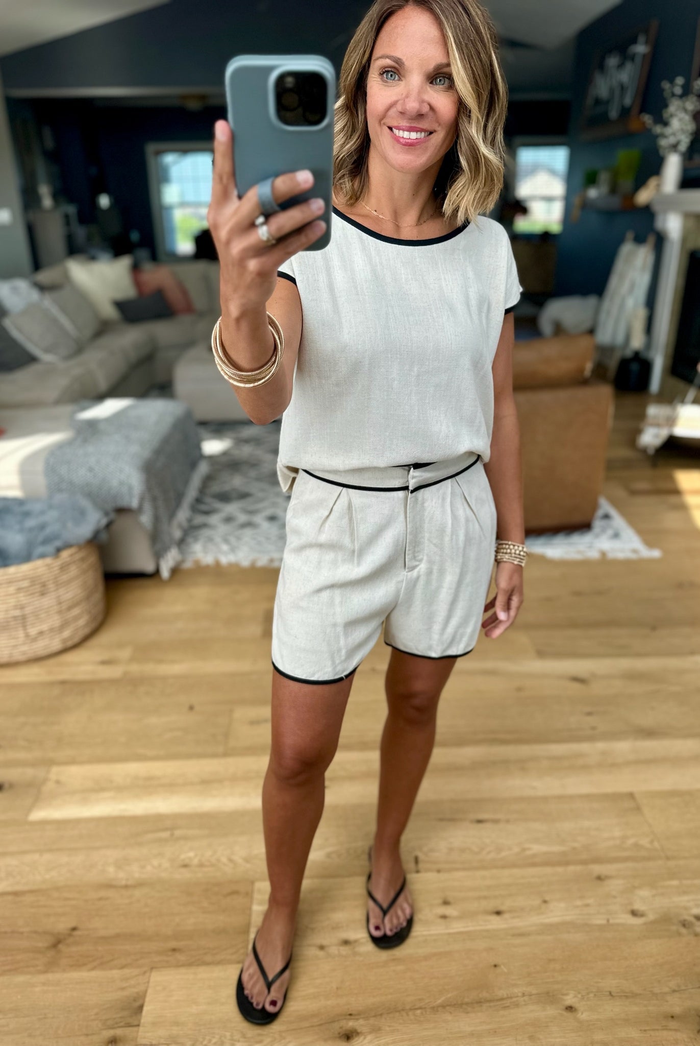 Stay On Trend Linen Set-Blu Pepper-Anna Kaytes Boutique, Women's Fashion Boutique in Grinnell, Iowa