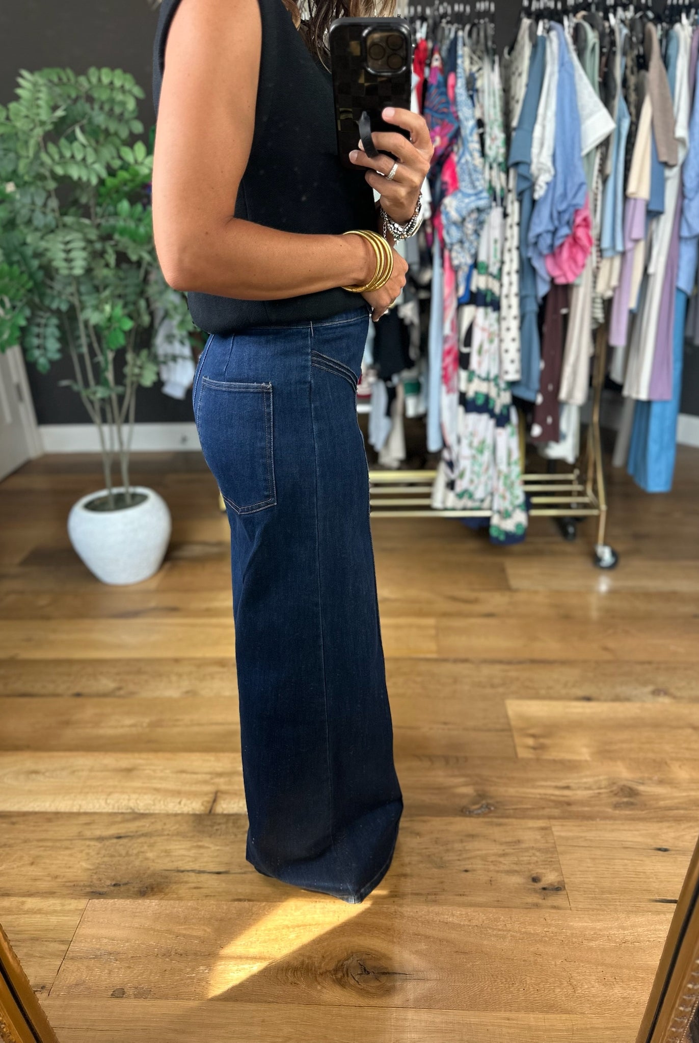 The Jolene High-Rise Wide-Leg Denim-Jeans-Fate-Anna Kaytes Boutique, Women's Fashion Boutique in Grinnell, Iowa