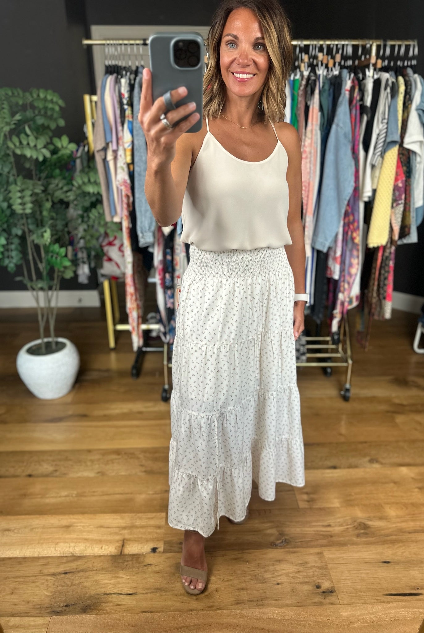 Going Your Way Tiered Maxi Skirt-Dresses-Wishlist-Anna Kaytes Boutique, Women's Fashion Boutique in Grinnell, Iowa