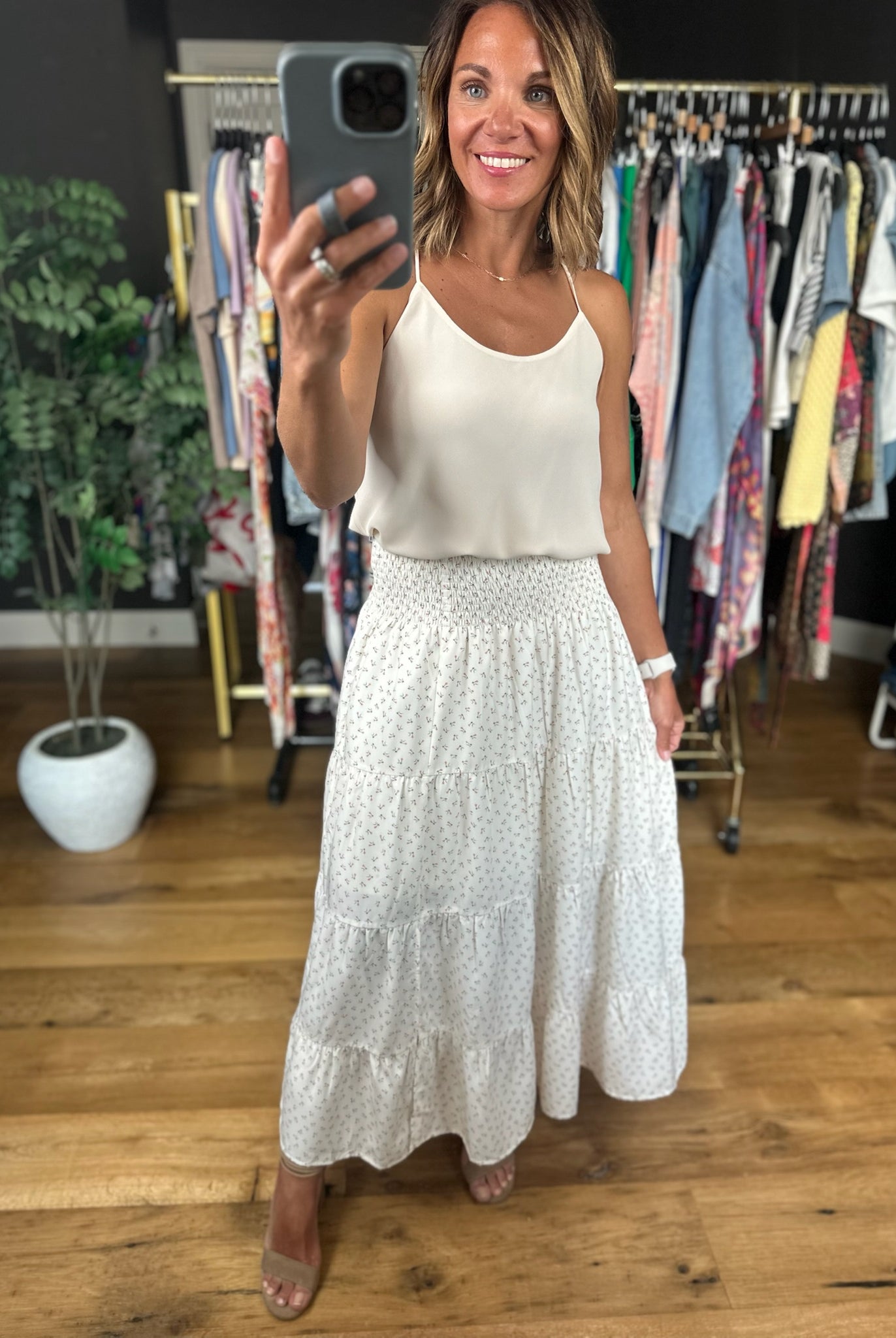 Going Your Way Tiered Maxi Skirt-Dresses-Wishlist-Anna Kaytes Boutique, Women's Fashion Boutique in Grinnell, Iowa