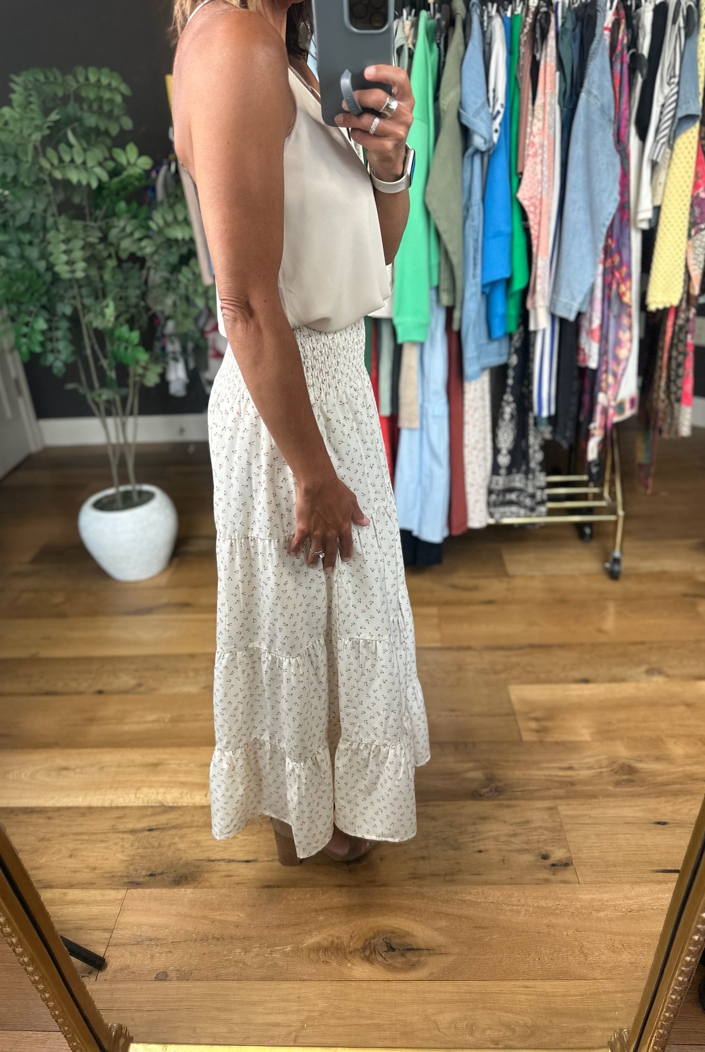 Going Your Way Tiered Maxi Skirt-Dresses-Wishlist-Anna Kaytes Boutique, Women's Fashion Boutique in Grinnell, Iowa