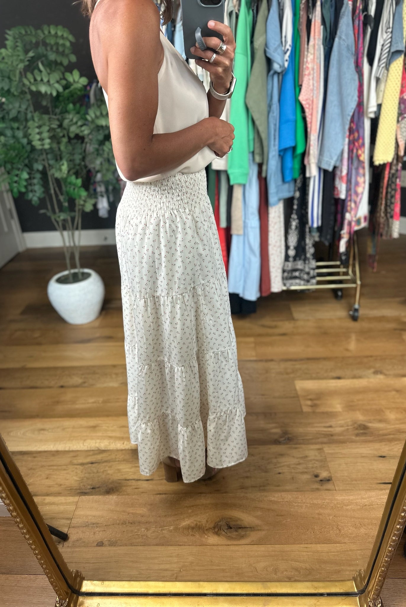 Going Your Way Tiered Maxi Skirt-Dresses-Wishlist-Anna Kaytes Boutique, Women's Fashion Boutique in Grinnell, Iowa